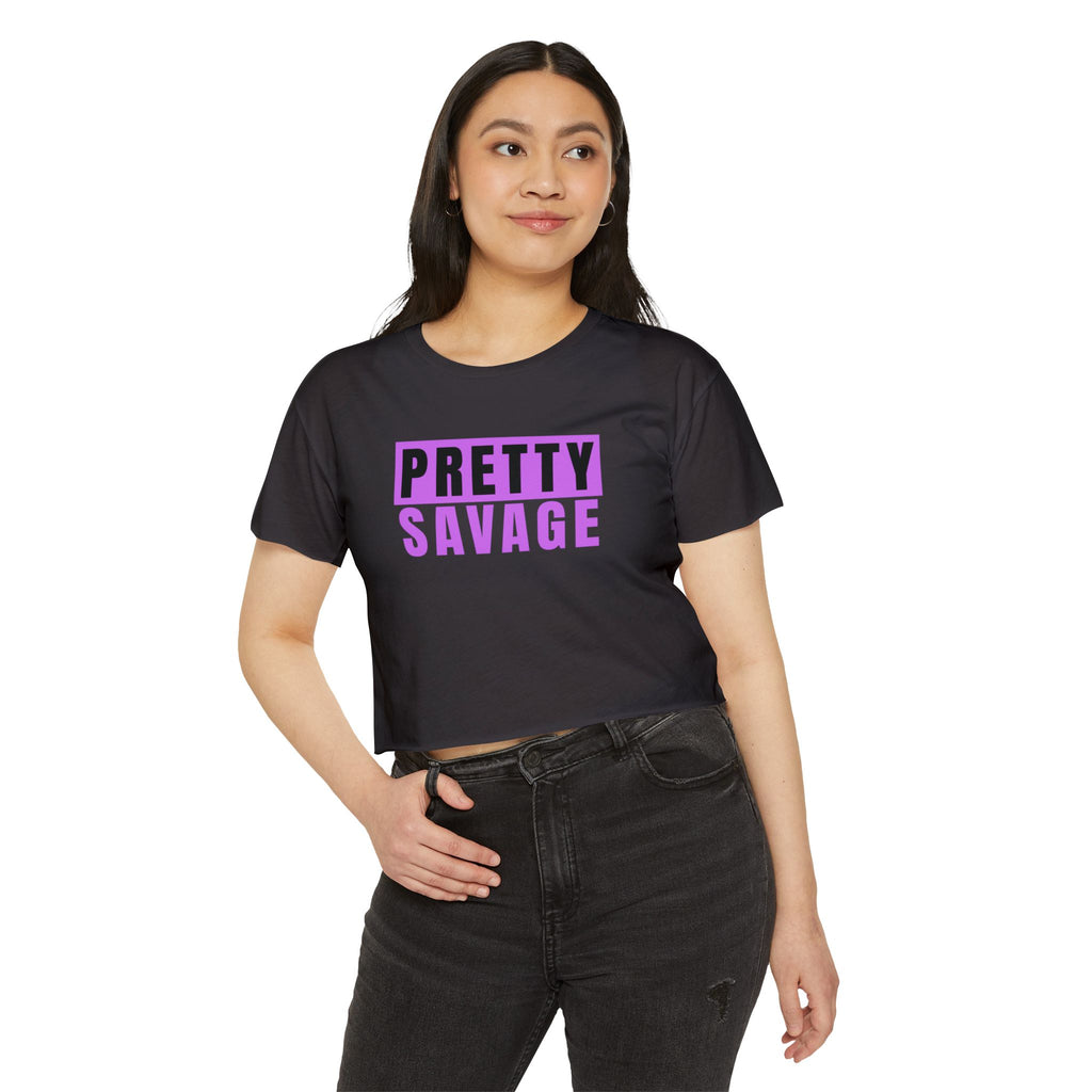 Pretty Savage Festival Crop Tee