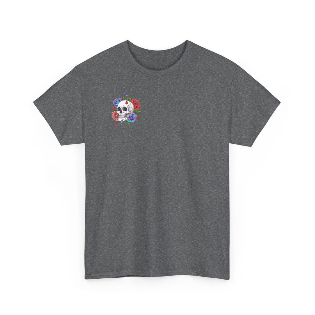 Thick Thighs and Sleep Deprived – Skull & Flower Tee