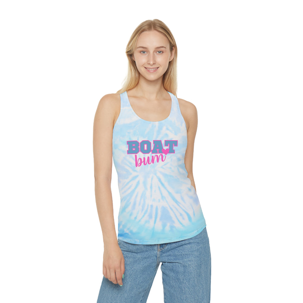 Boat Bum Tie-Dye Tank | Summer Lake Vibes ~ Limited Edition