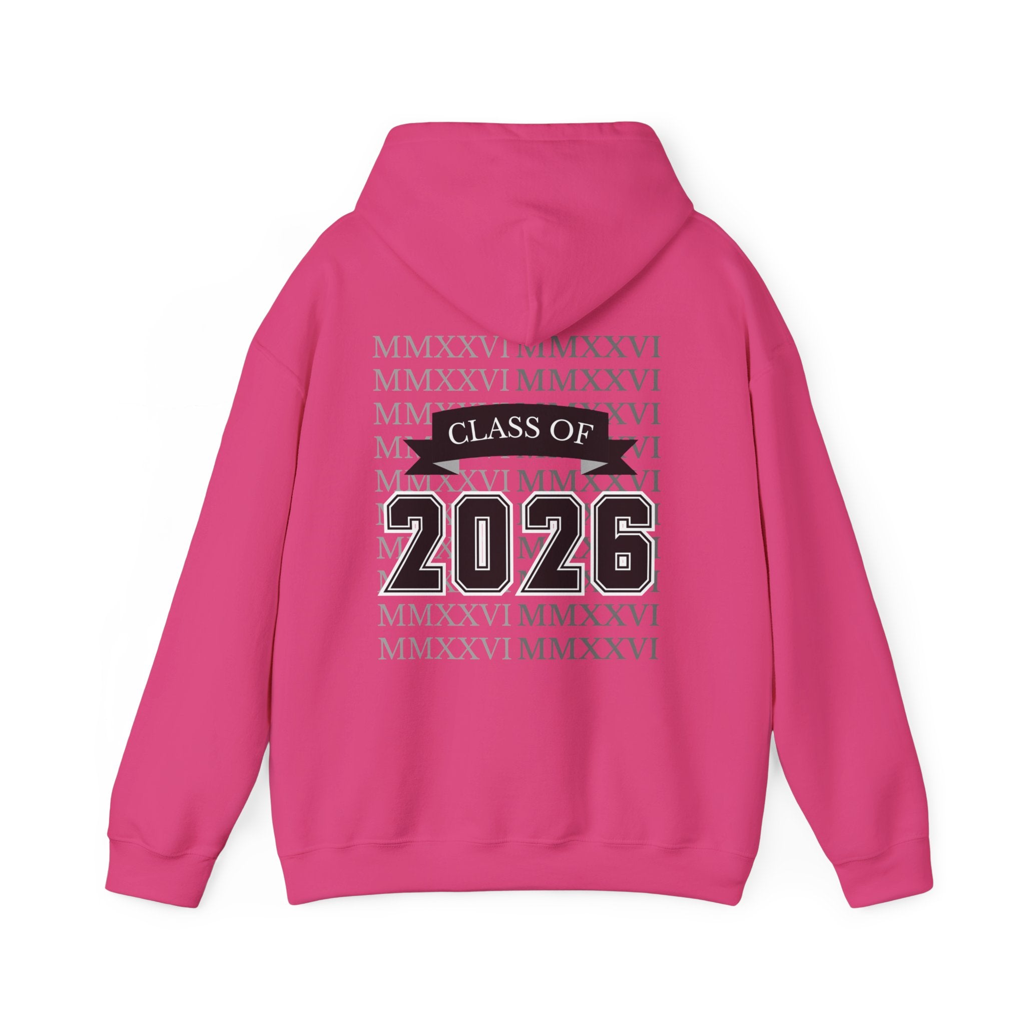Class of 2026 Hoodie – Roman Numerals Edition