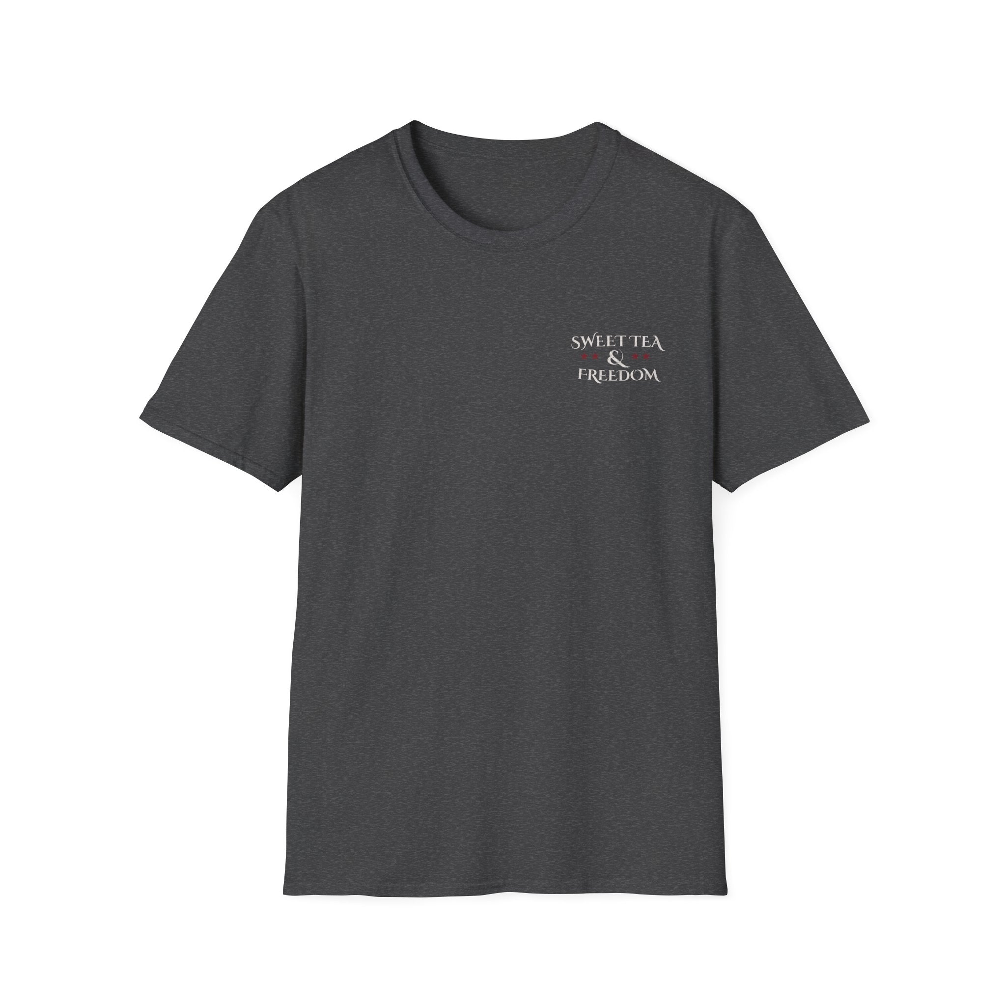 Sweet Tea & Freedom – Patriotic Southern Tee