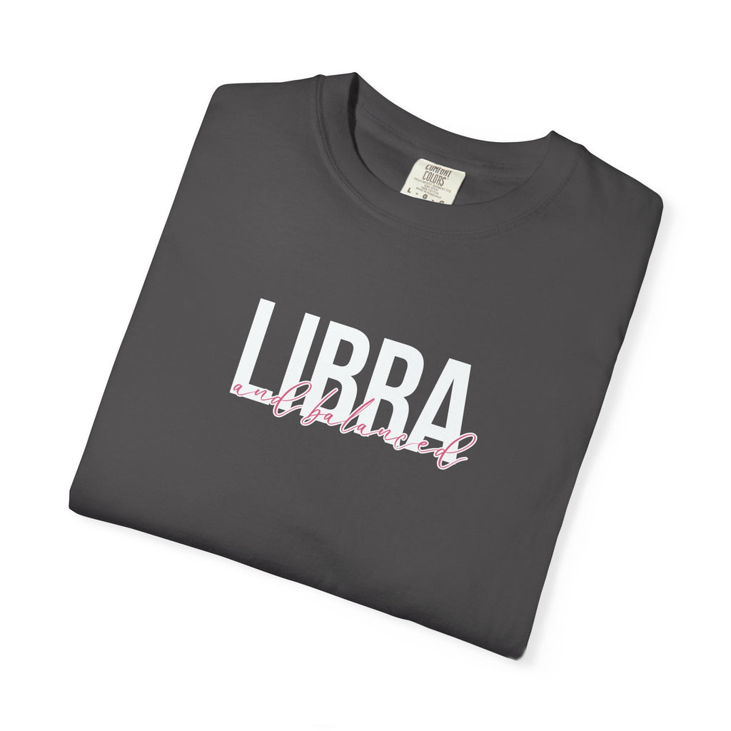 ♎ Libra and Balanced — Comfort Colors Tee