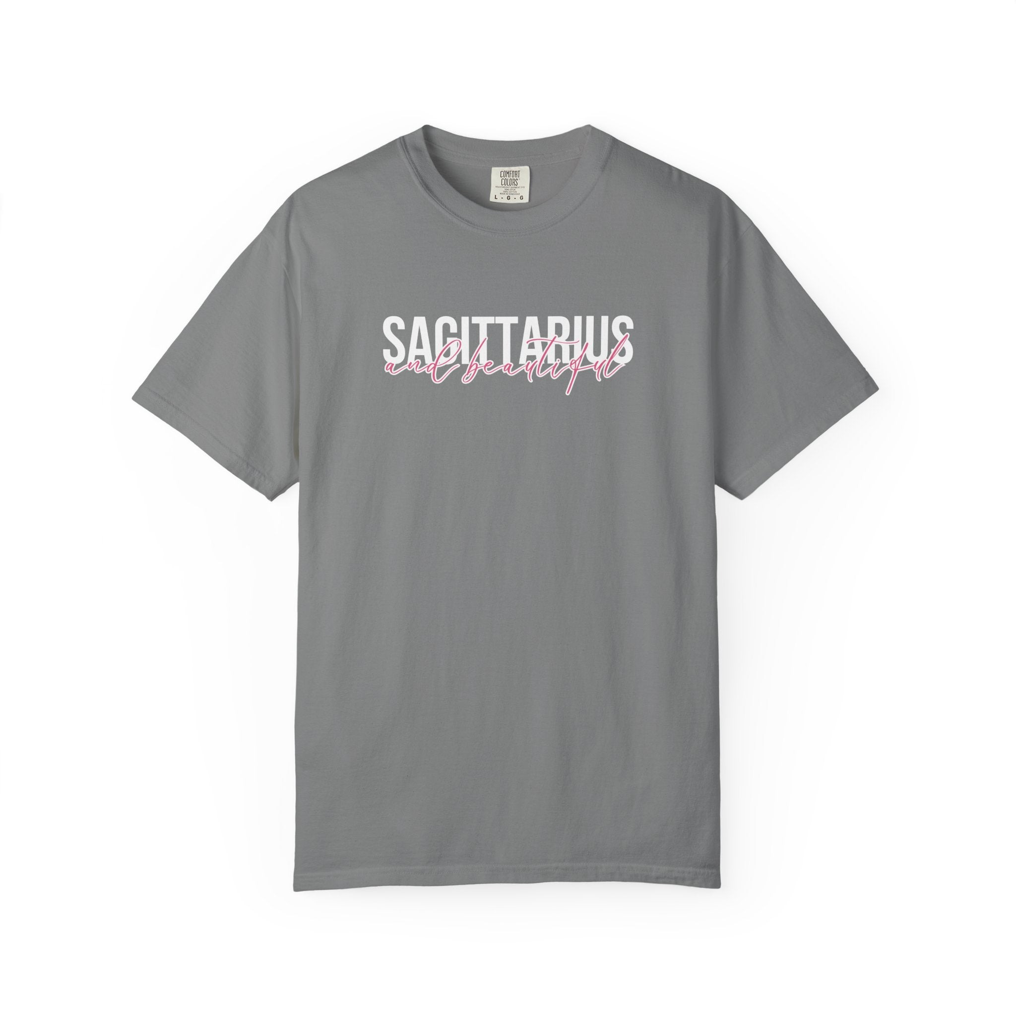 ♐ Sagittarius and Beautiful — Comfort Colors Tee