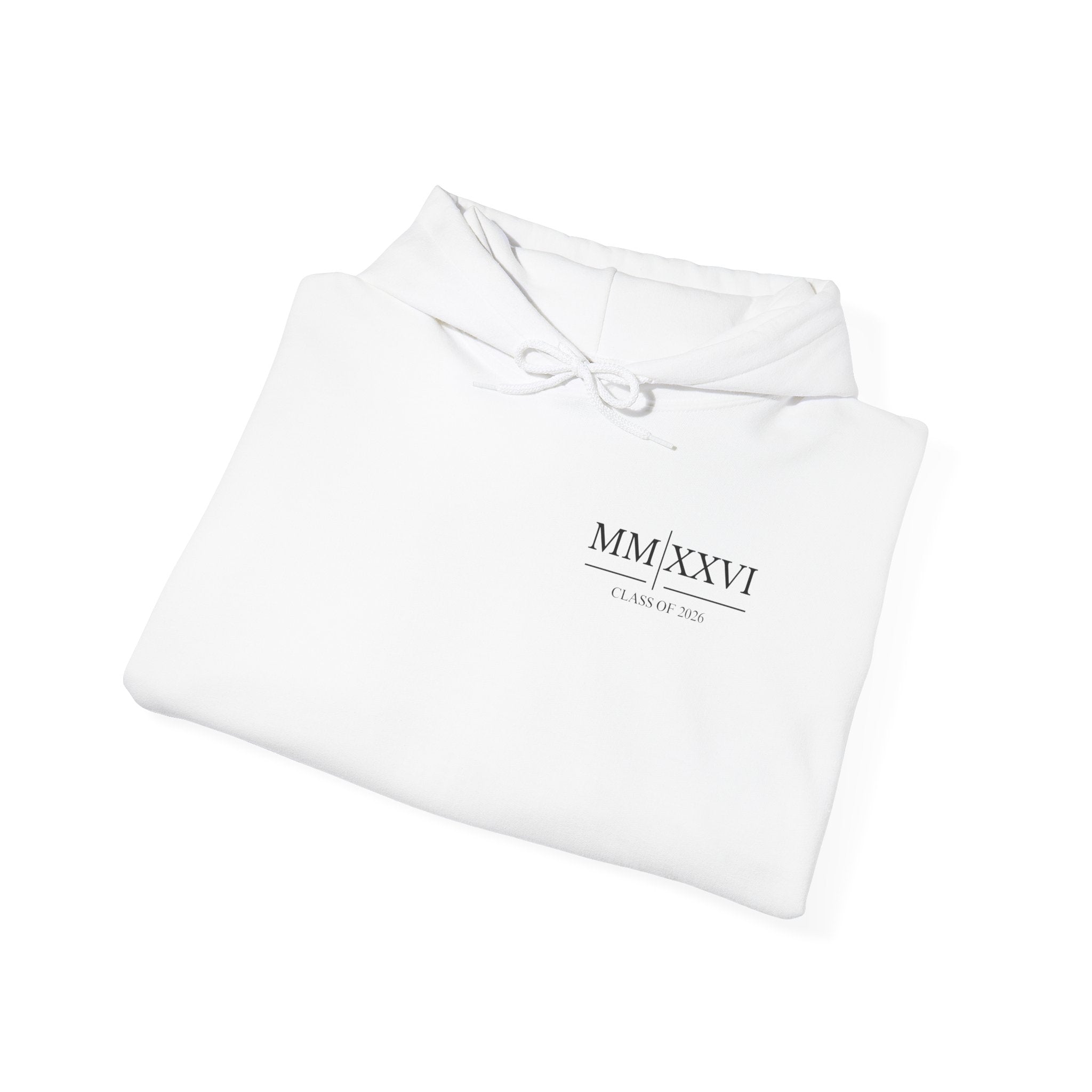 Class of 2026 Hoodie – Roman Numerals Edition