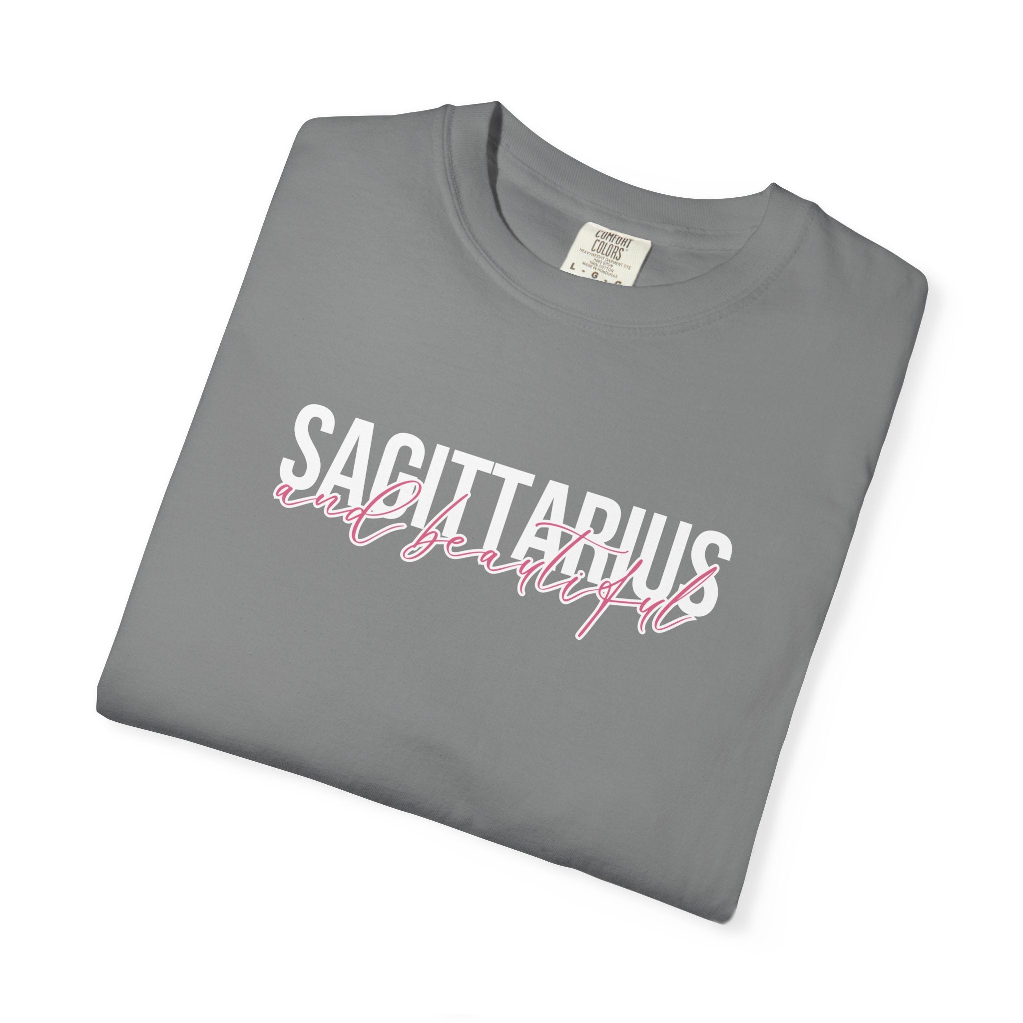 ♐ Sagittarius and Beautiful — Comfort Colors Tee
