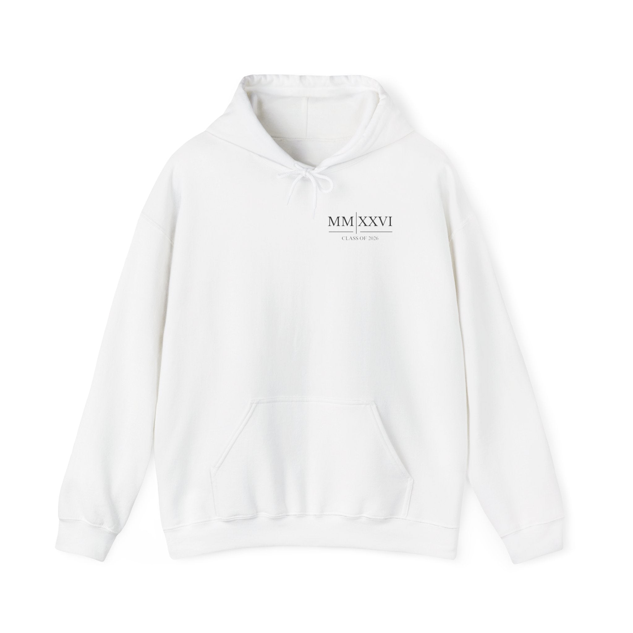 Class of 2026 Hoodie – Roman Numerals Edition