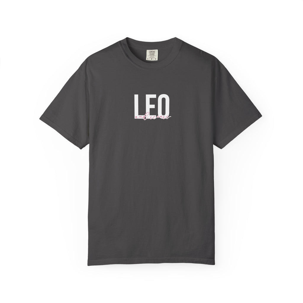 ♌ Leo and Iconic — Comfort Colors Tee