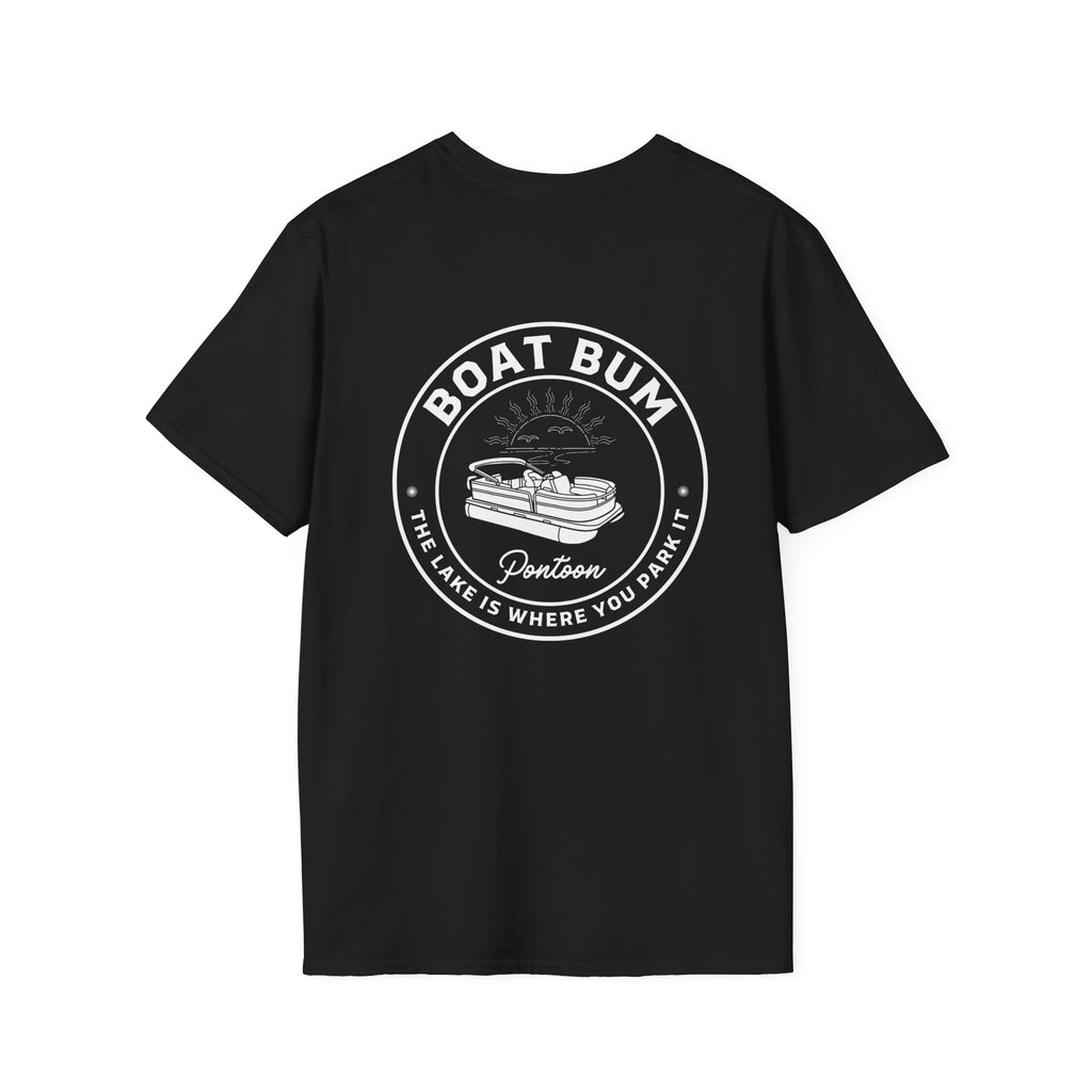 Boat Bum Pontoon Tee – The Lake Is Where You Park It