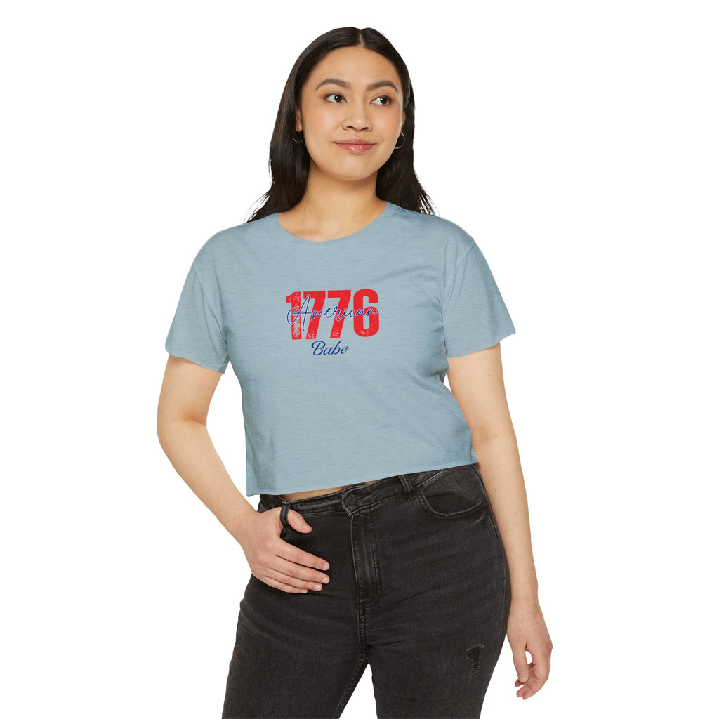 1776 American Babe Crop Top
