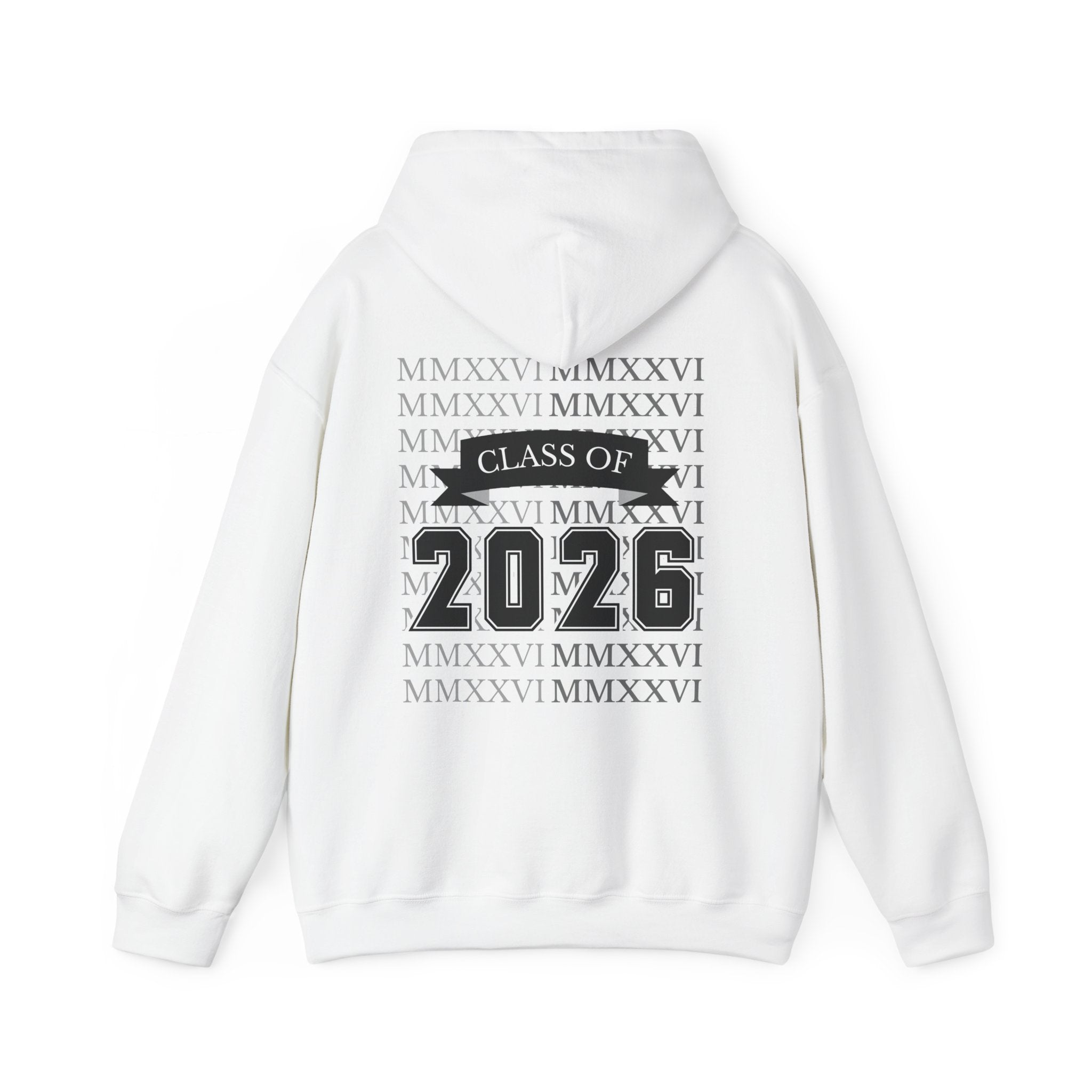 Class of 2026 Hoodie – Roman Numerals Edition