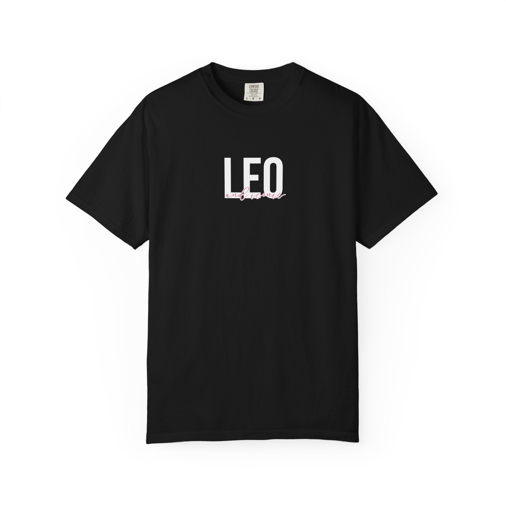 ♌ Leo and Iconic — Comfort Colors Tee