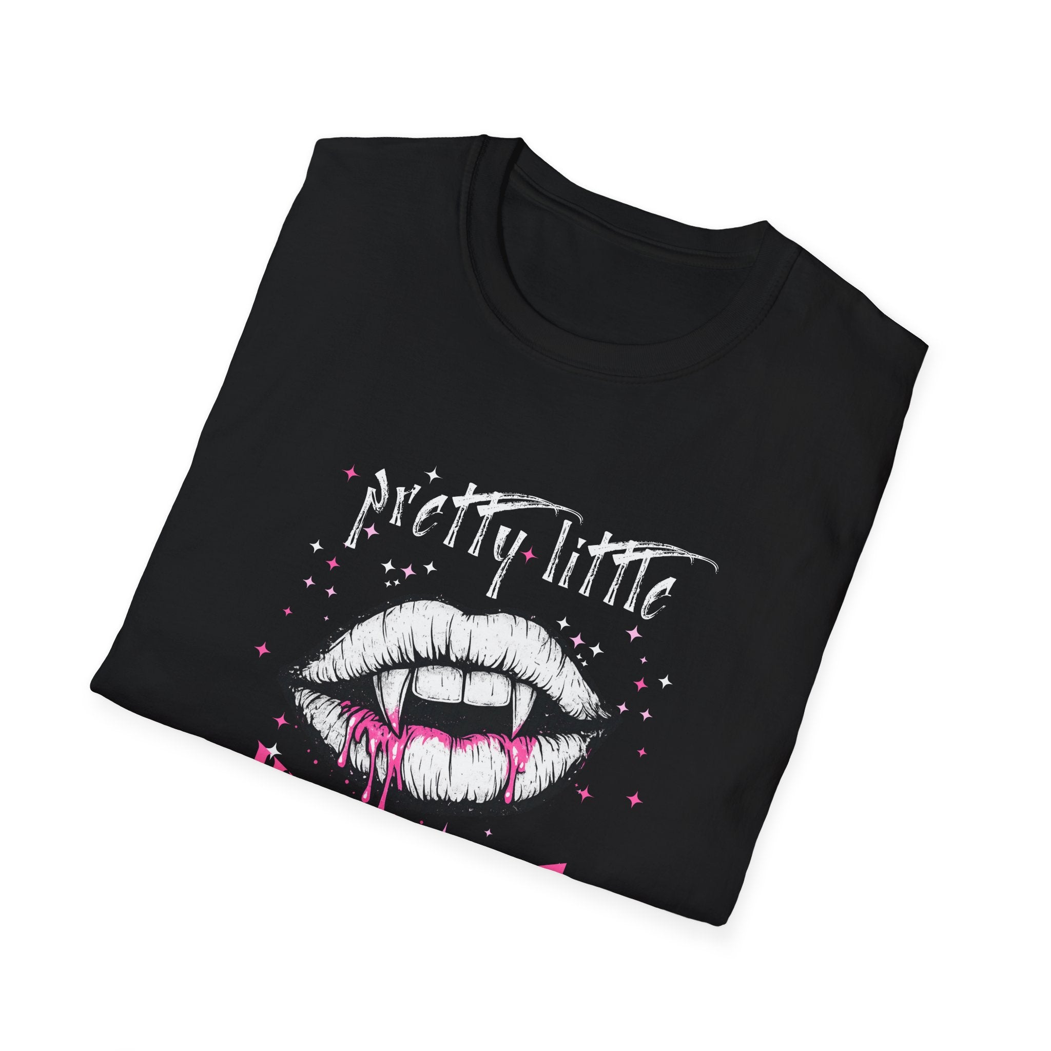 Pretty Little Hellraiser Tee – Signature Drippy Pink Lips Design