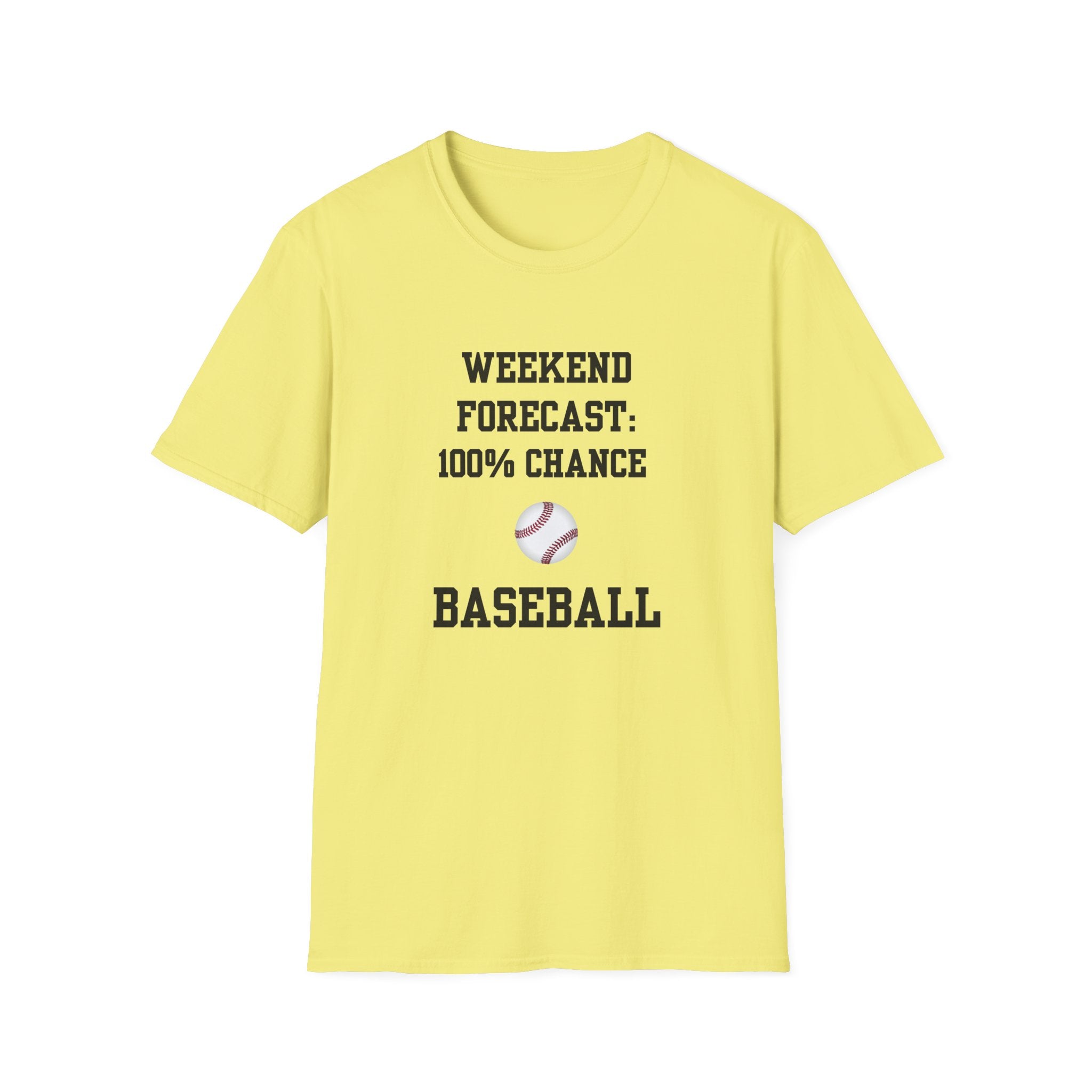 Weekend Forecast: 100% Chance of Baseball Tee