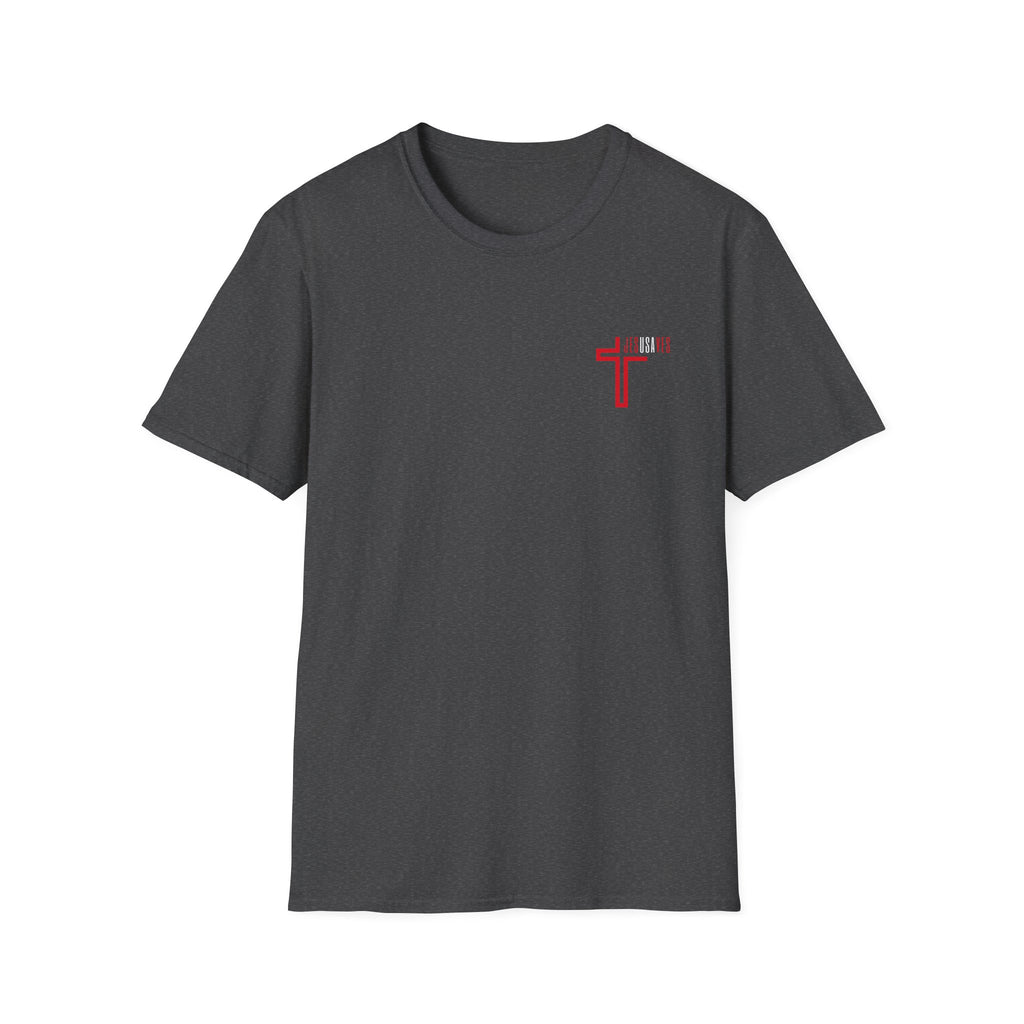 Jesus Saves USA Cross Tee | Gildan Softstyle® 64000