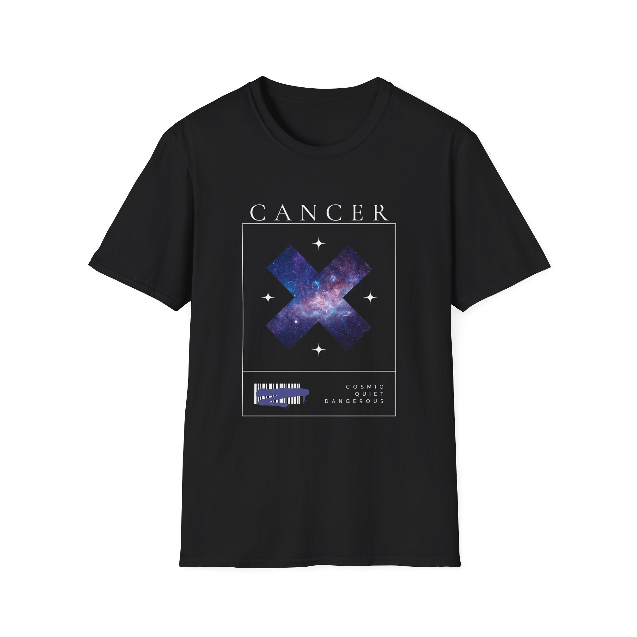 Cancer Cosmic Tee - Quiet but Dangerous