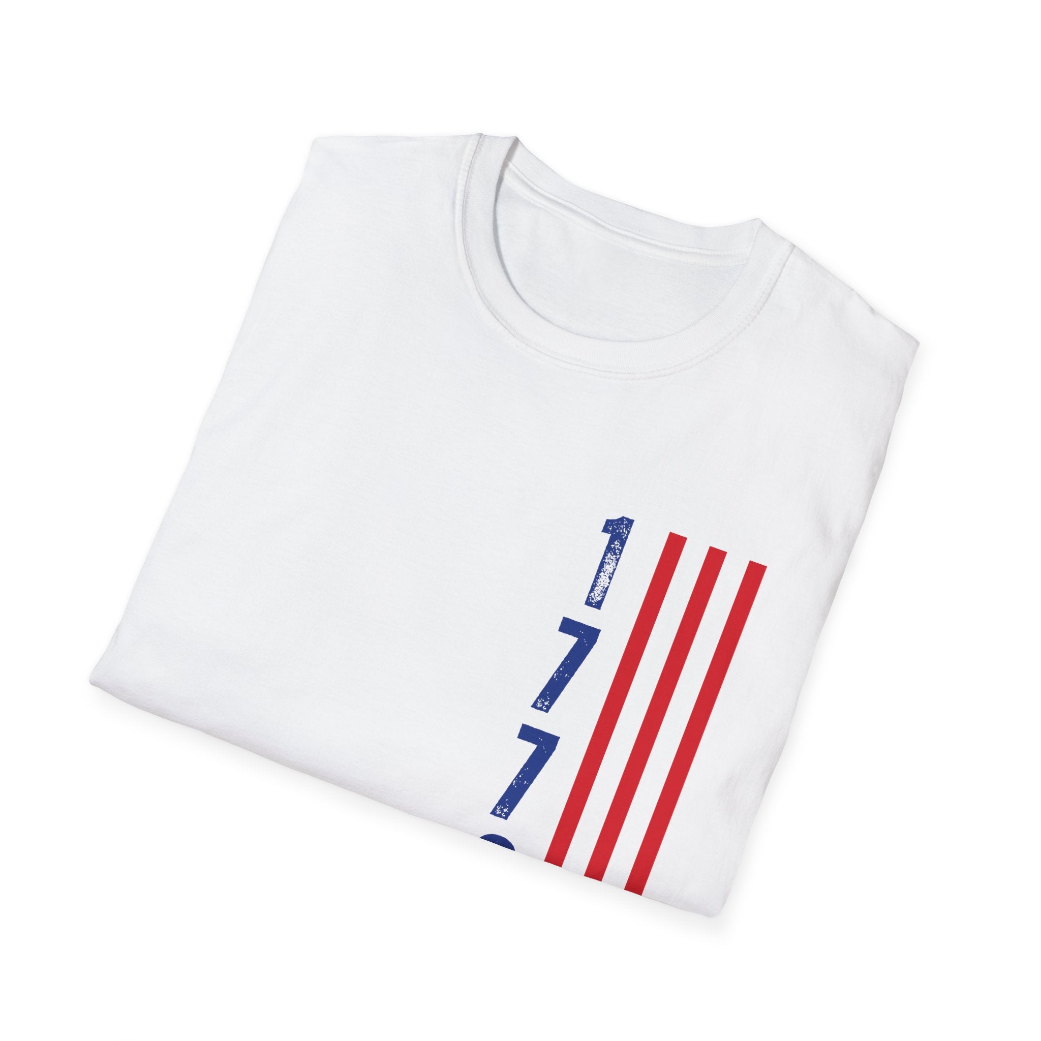 Vertical 1776 Tee | Gildan Softstyle® 64000