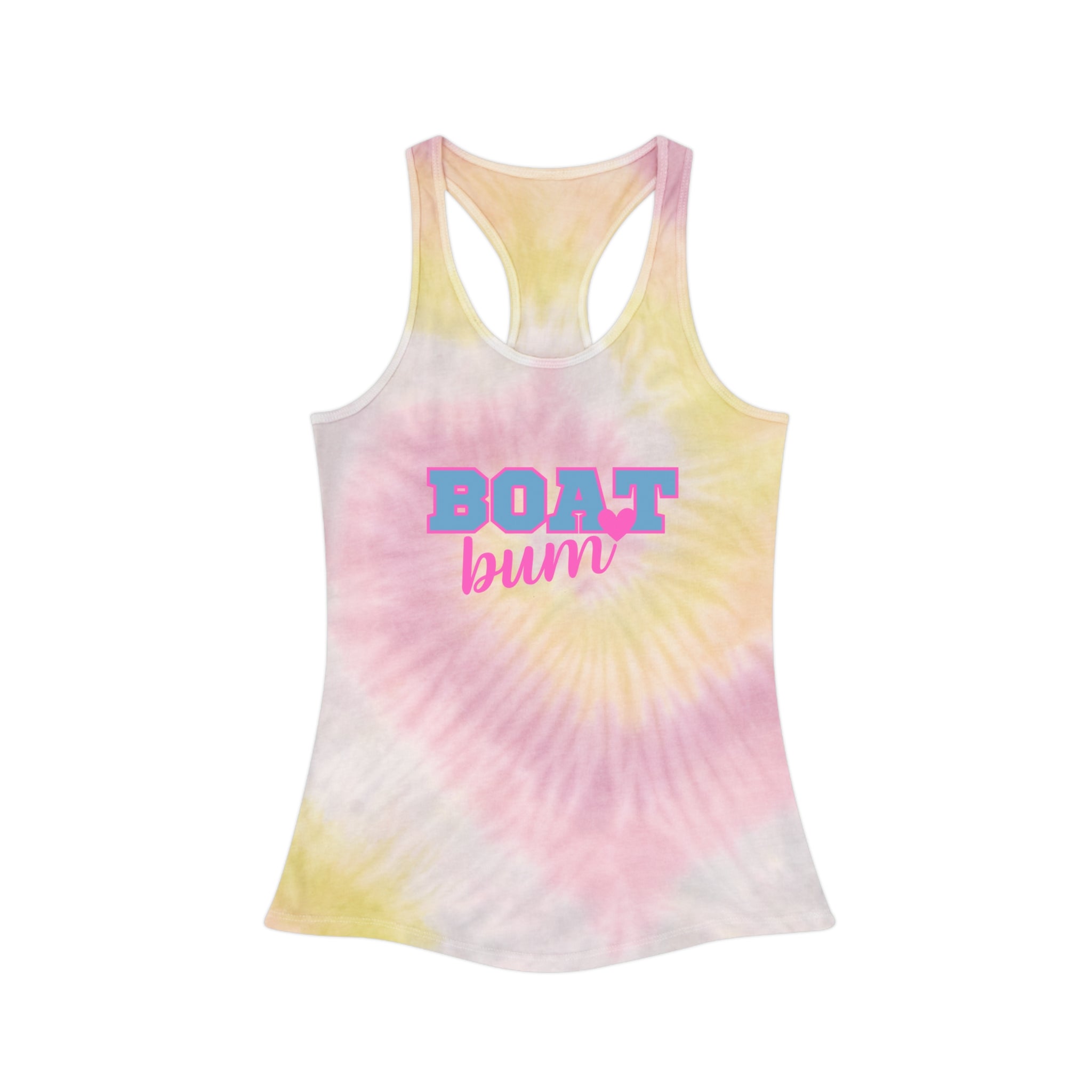 Boat Bum Tie-Dye Tank | Summer Lake Vibes ~ Limited Edition