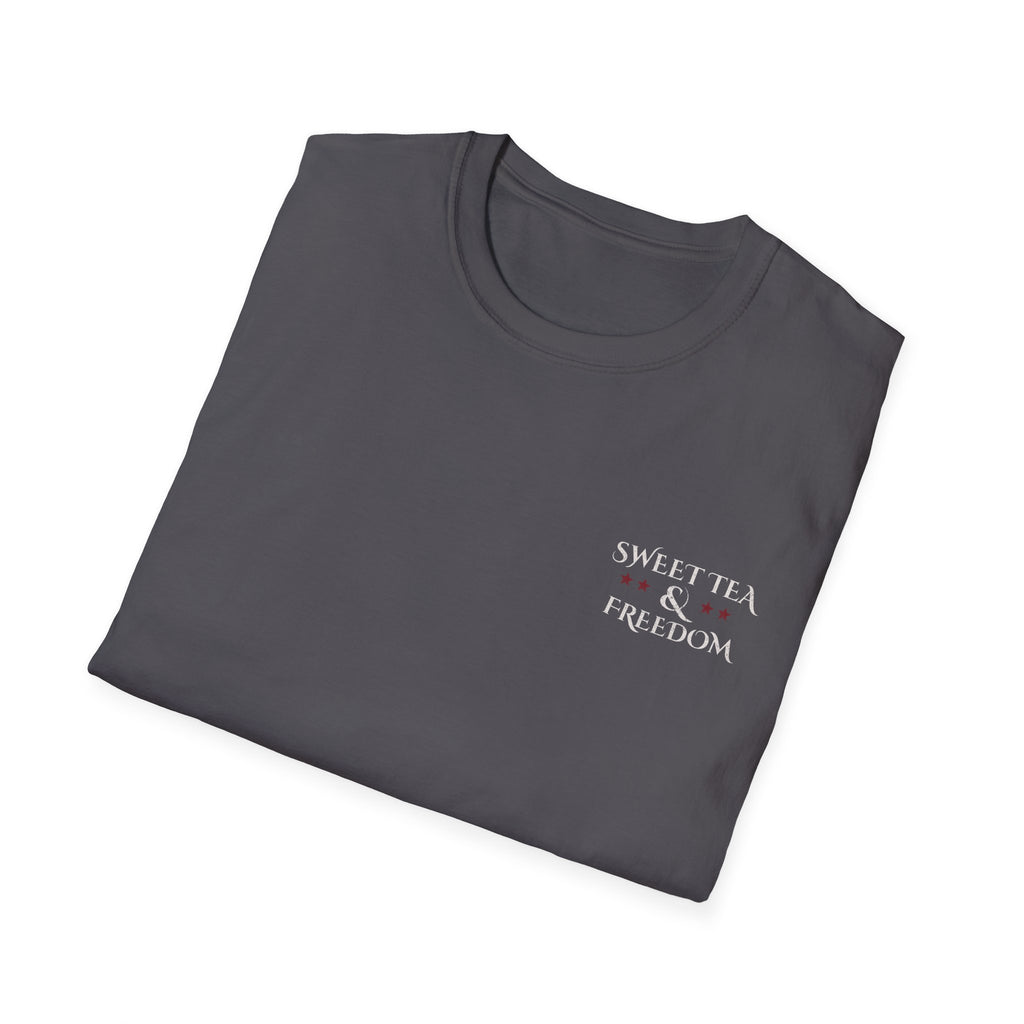 Sweet Tea & Freedom – Patriotic Southern Tee