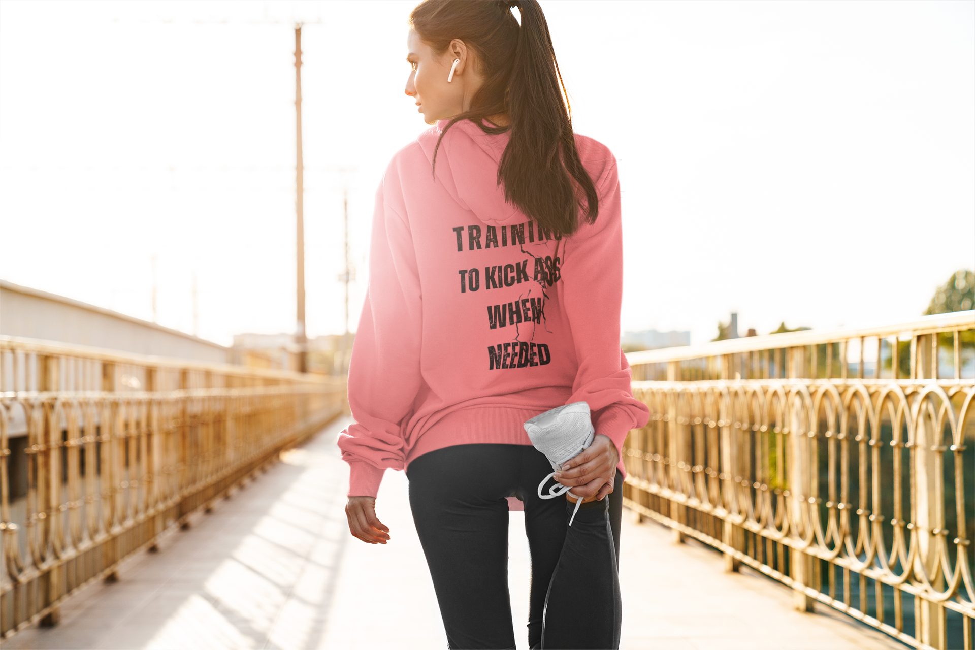 Training to Kick Ass - Midweight Fleece Hoodie