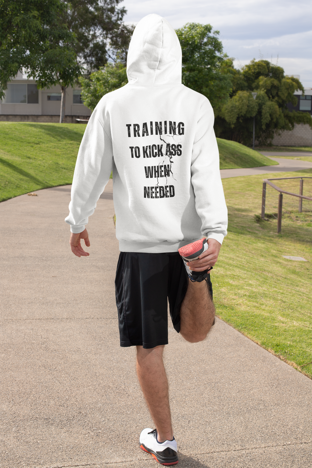 Training to Kick Ass - Midweight Fleece Hoodie