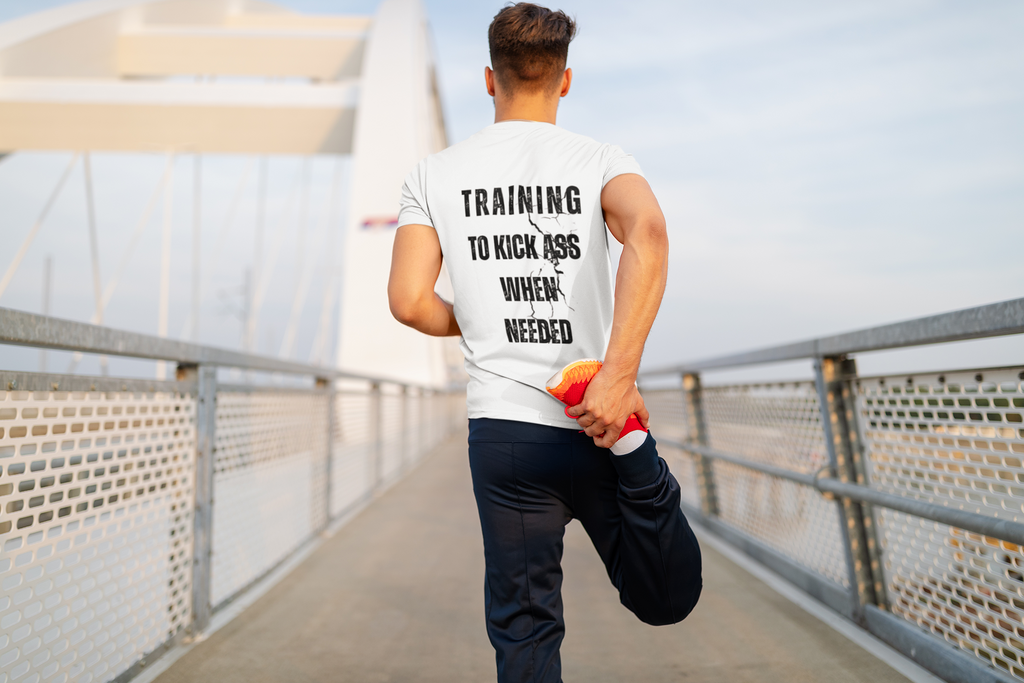 Training to Kick Ass - Unisex Softstyle Tee