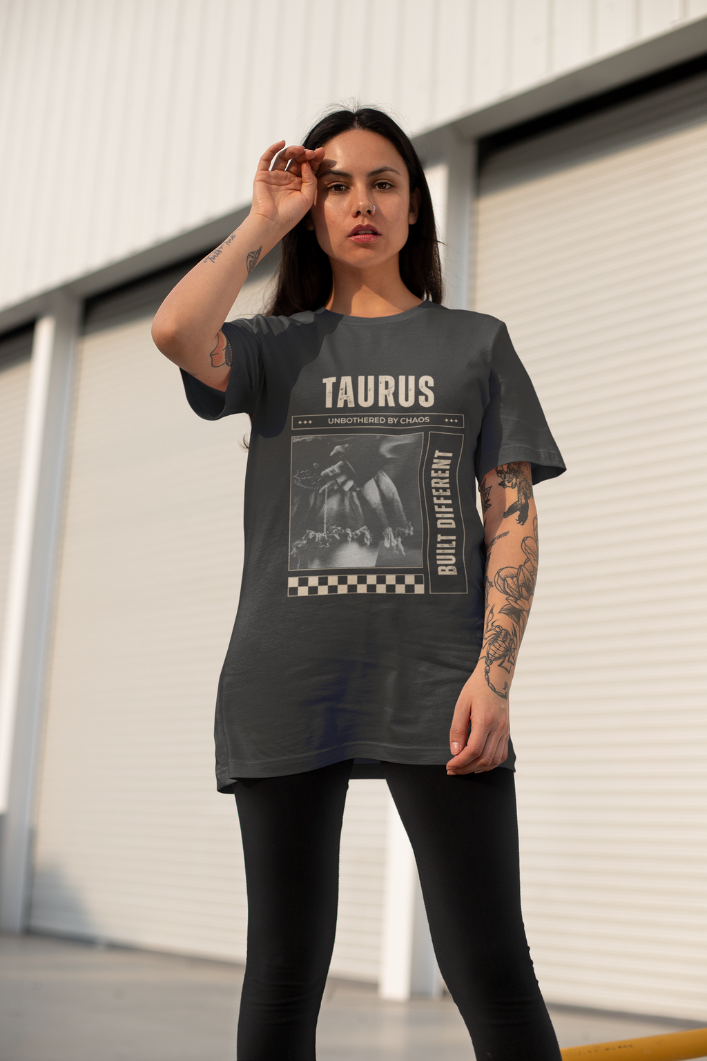 Taurus "Unbothered By Chaos" Tee