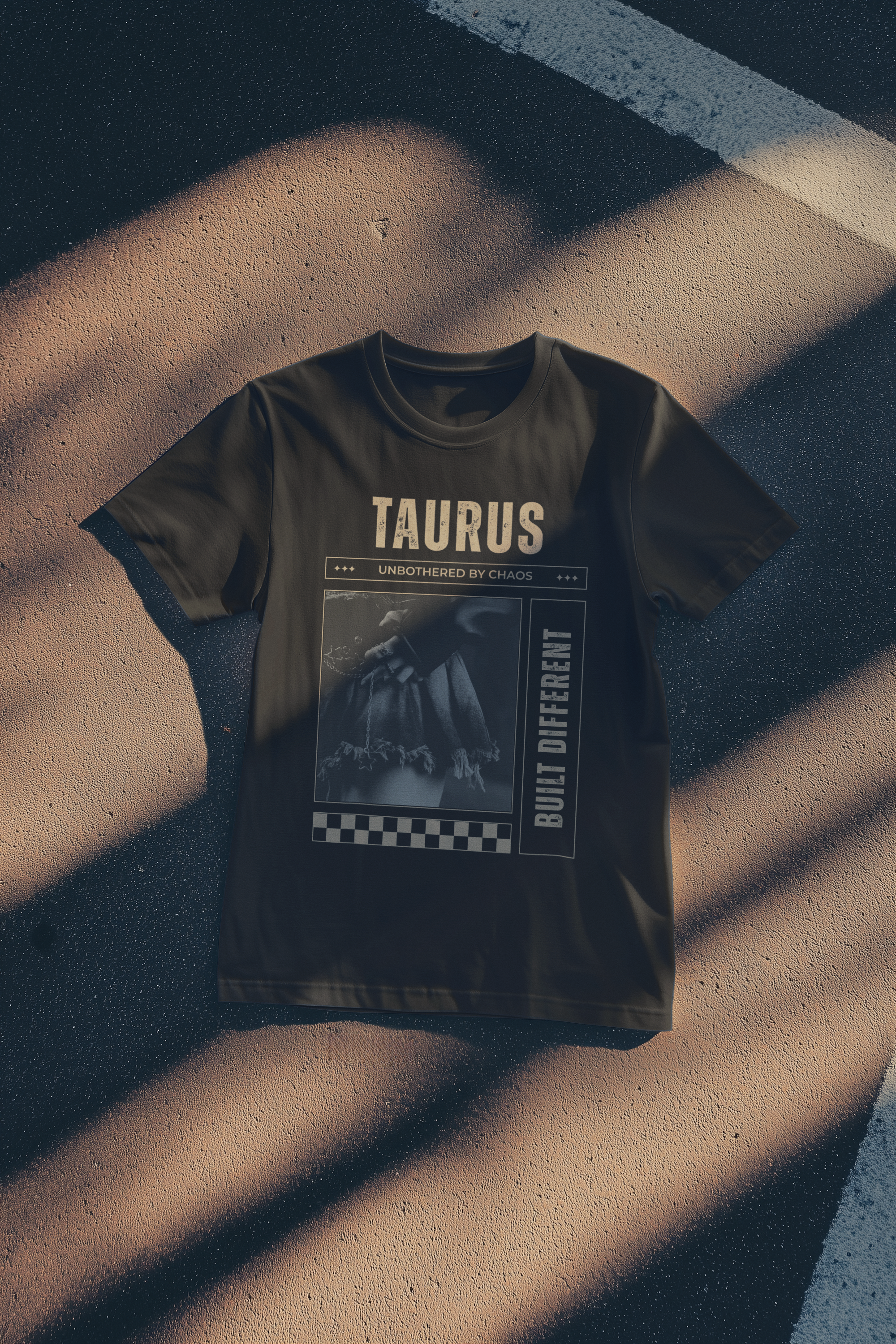 Taurus "Unbothered By Chaos" Tee