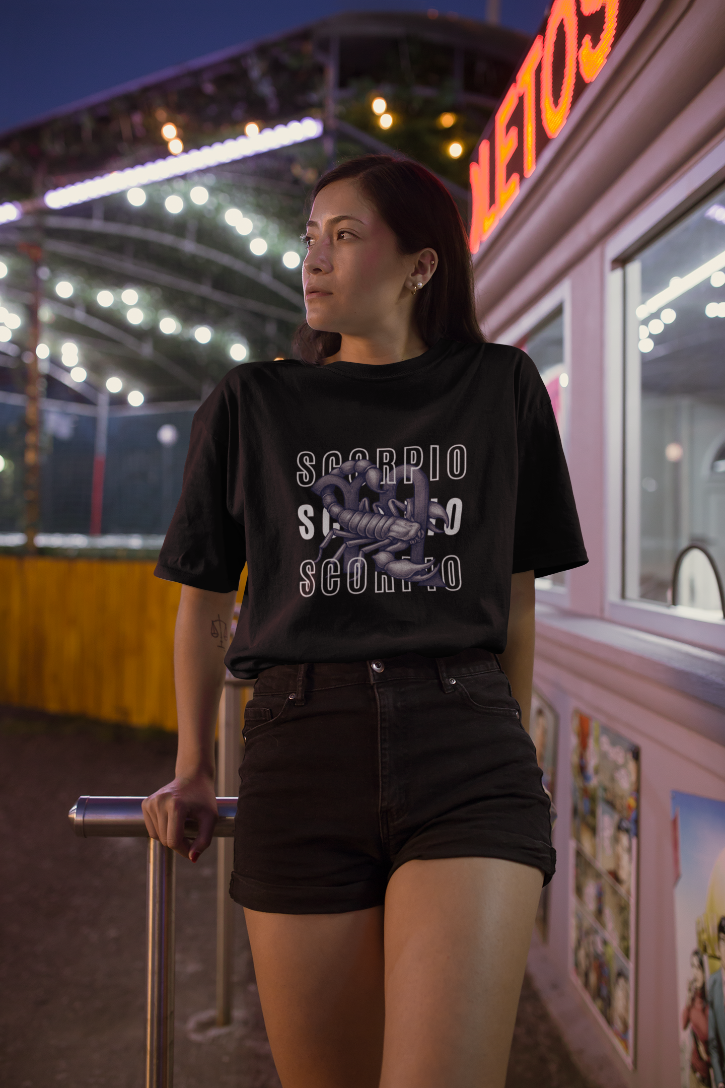 Scorpio Zodiac Graphic Tee