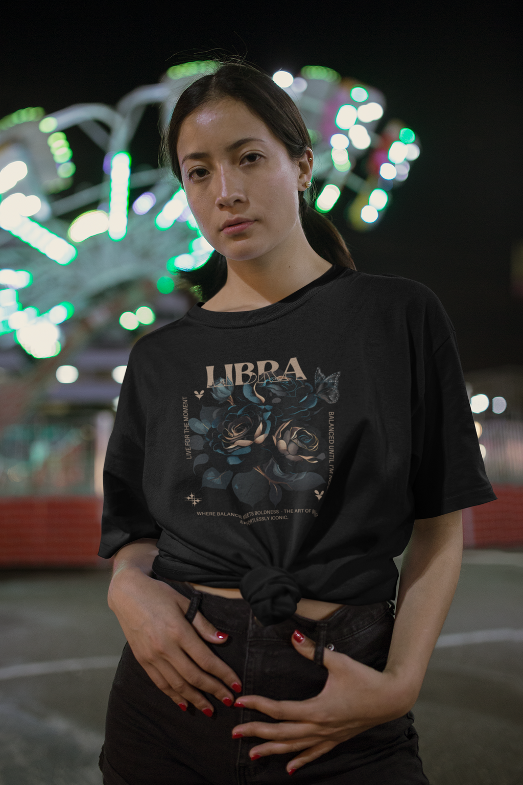 Libra Zodiac Graphic Tee