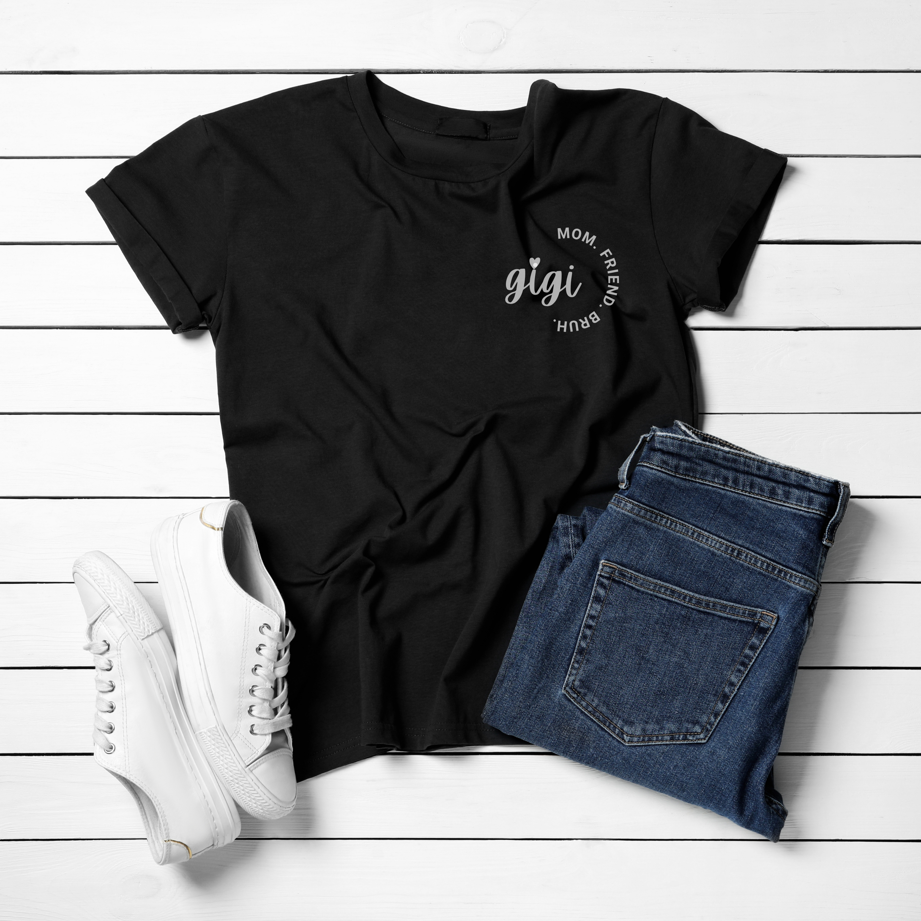 Gigi Tee – Mom. Friend. Bruh.