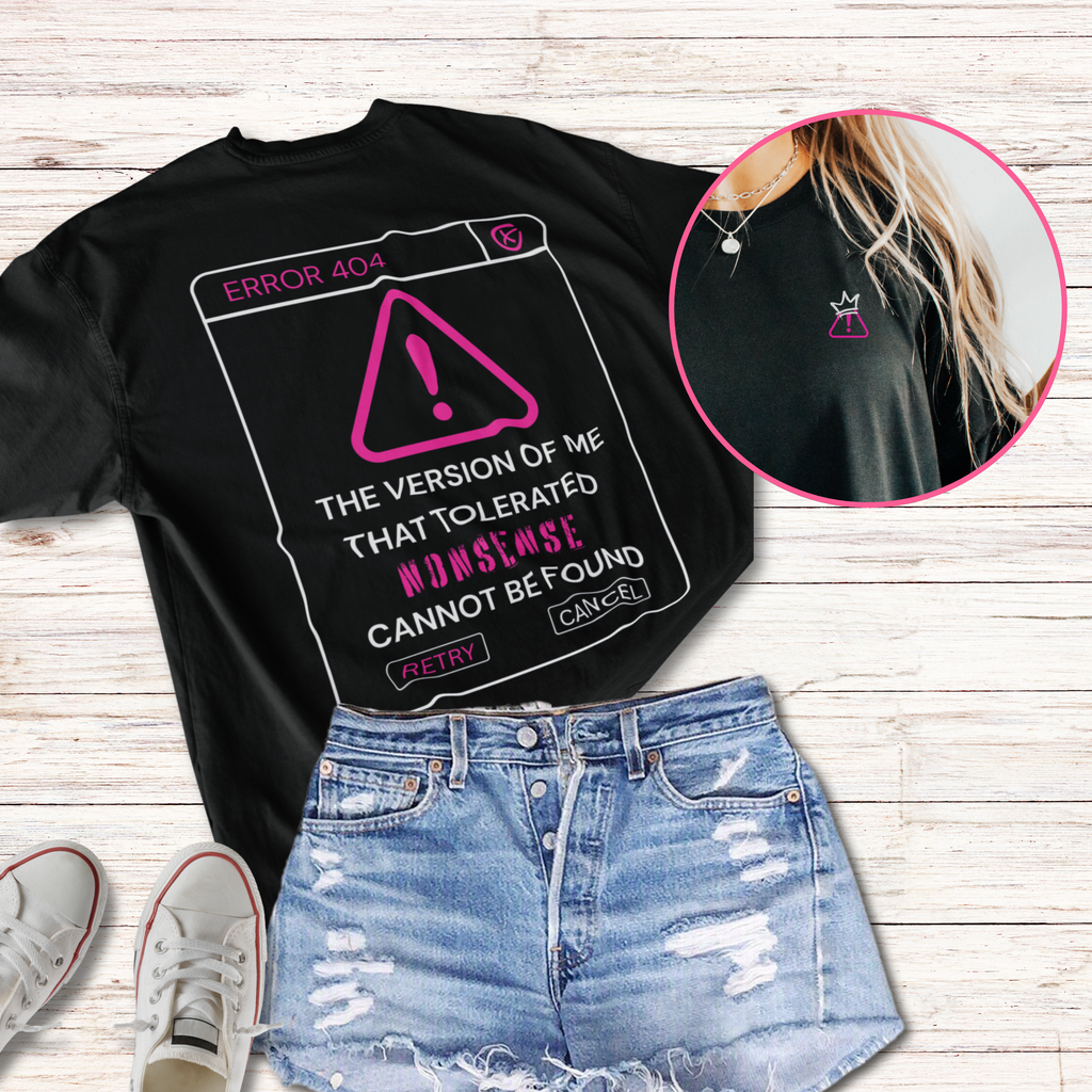 Error 404 - Nonsense Not Found Tee