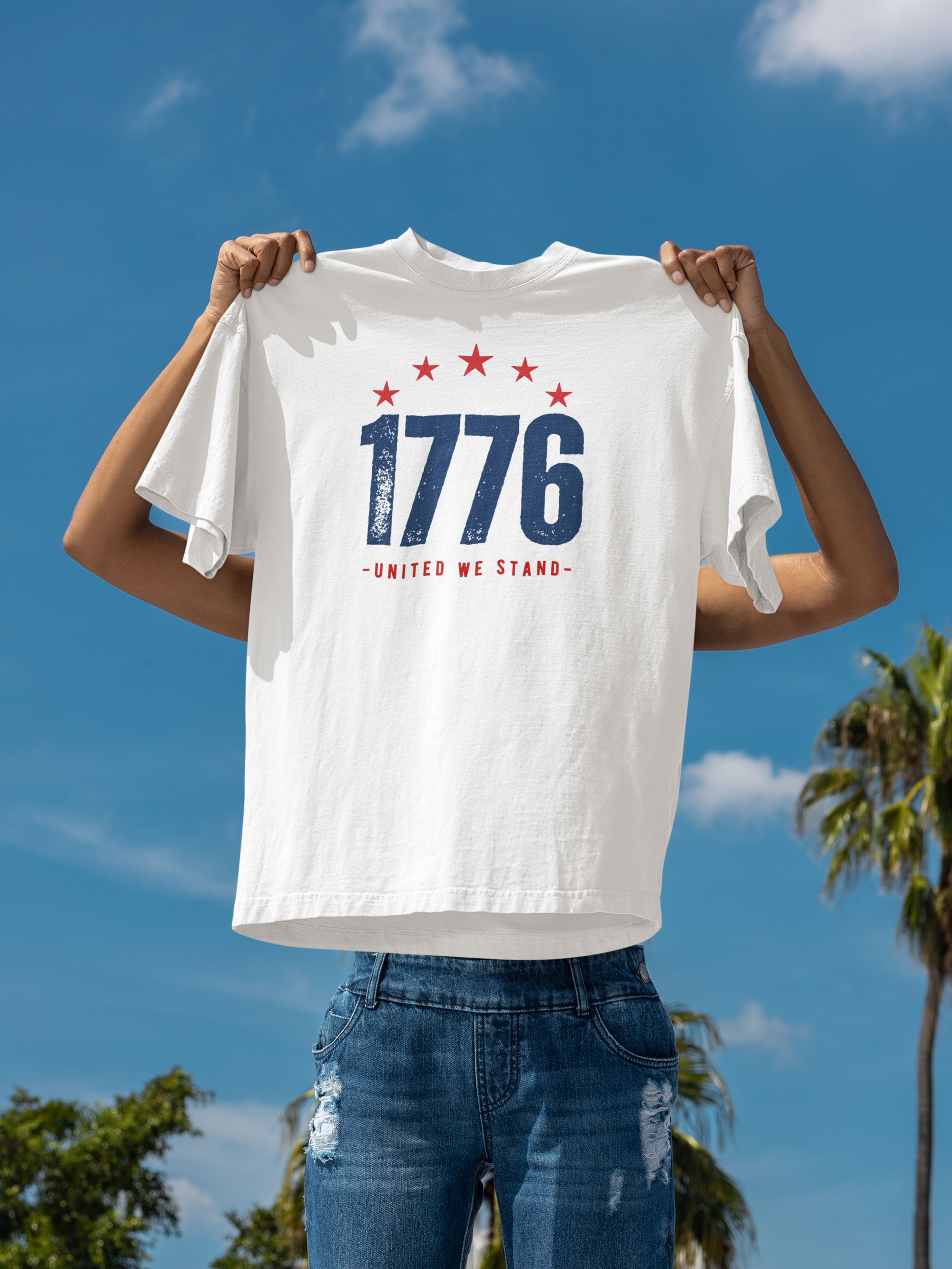 1776 – United We Stand Tee | Gildan Softstyle® 64000