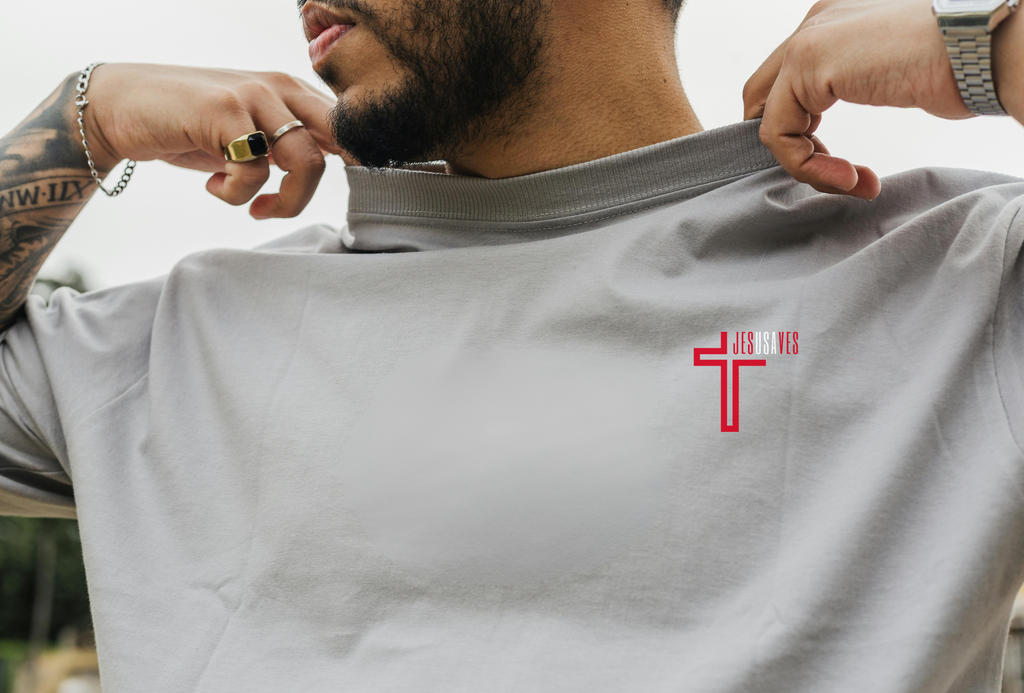 Jesus Saves USA Cross Tee | Gildan Softstyle® 64000