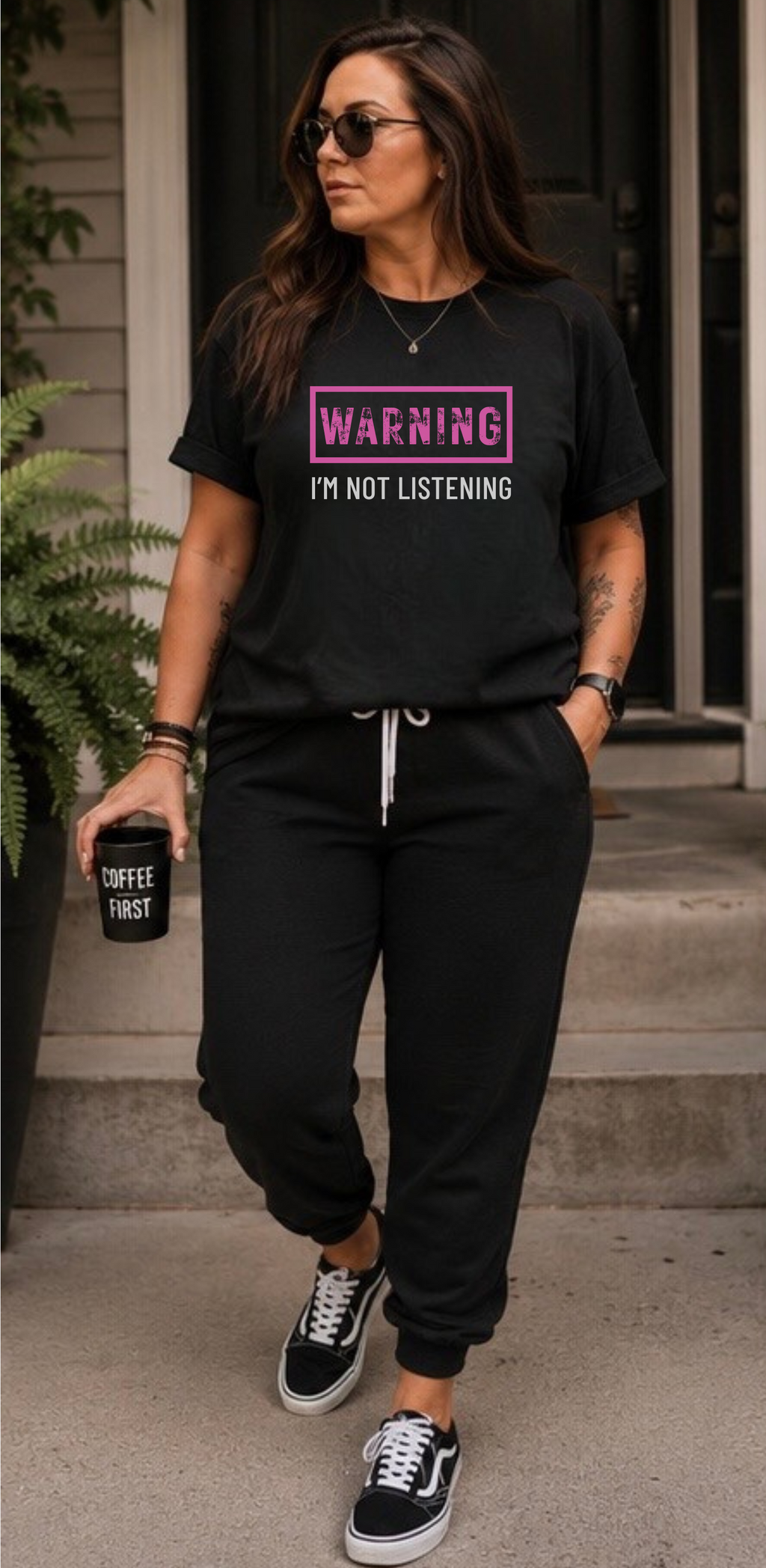 Warning - I'm Not Listening Tee
