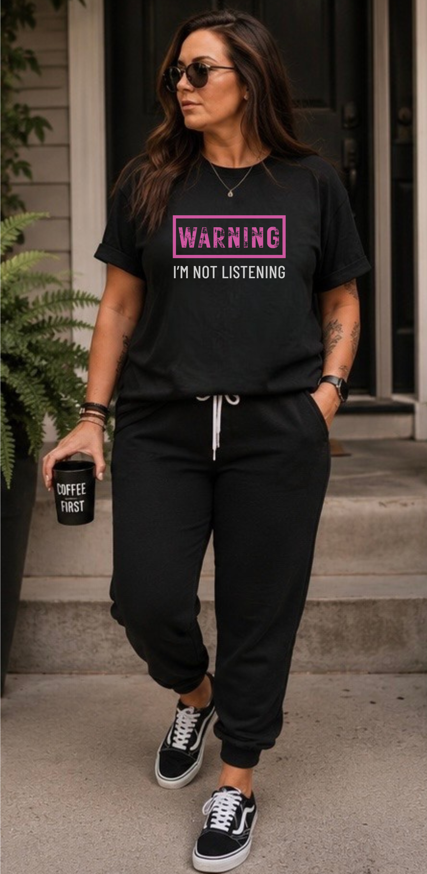 Warning - I'm Not Listening Tee