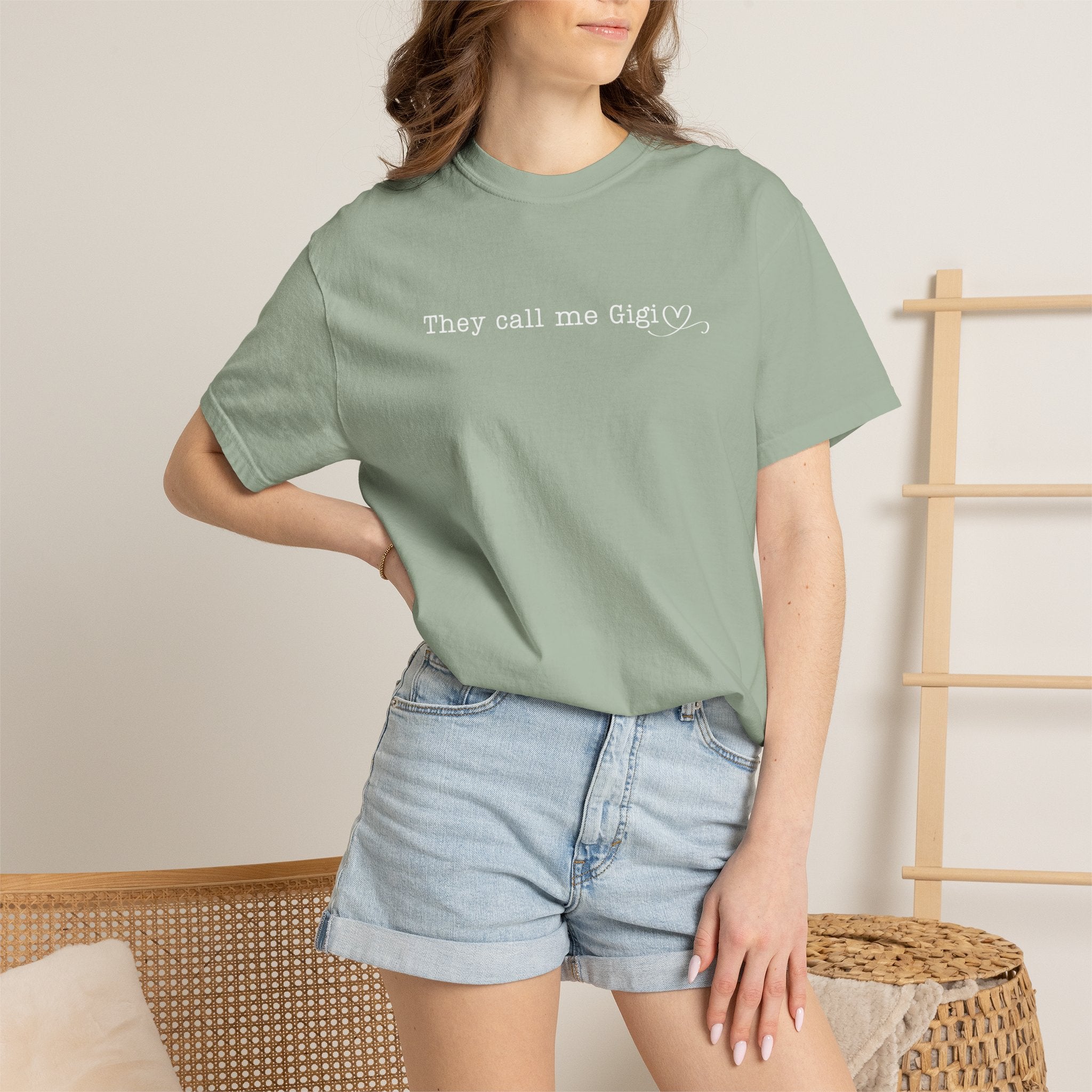They Call Me Gigi - Comfort Colors Tee