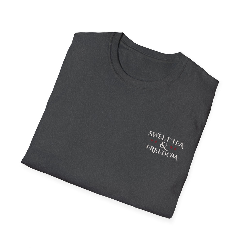 Sweet Tea & Freedom – Patriotic Southern Tee