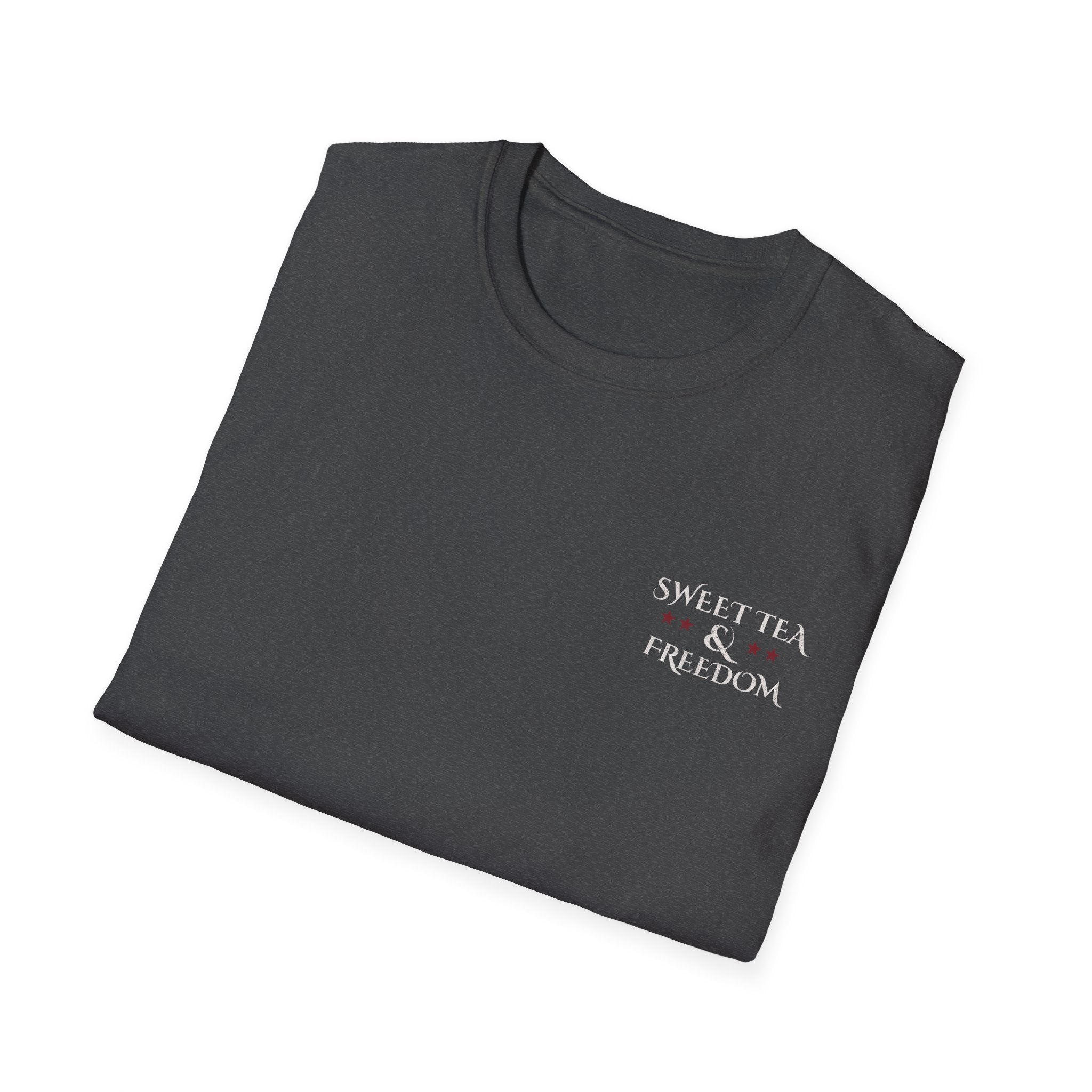 Sweet Tea & Freedom – Patriotic Southern Tee