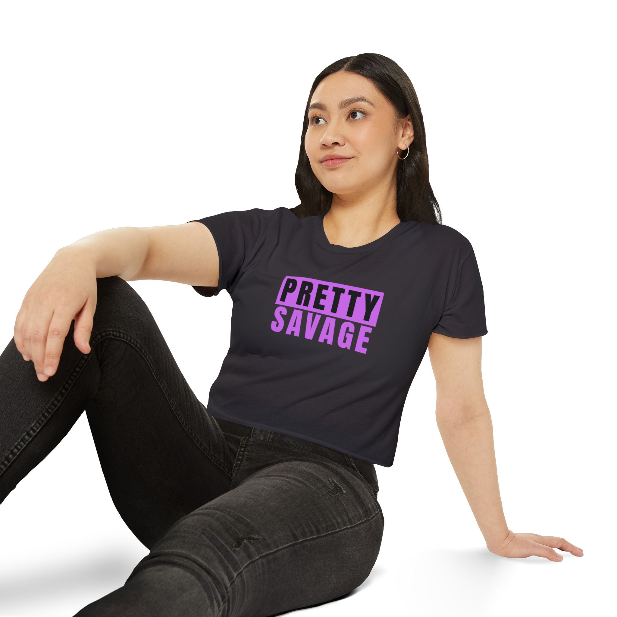 Pretty Savage Festival Crop Tee