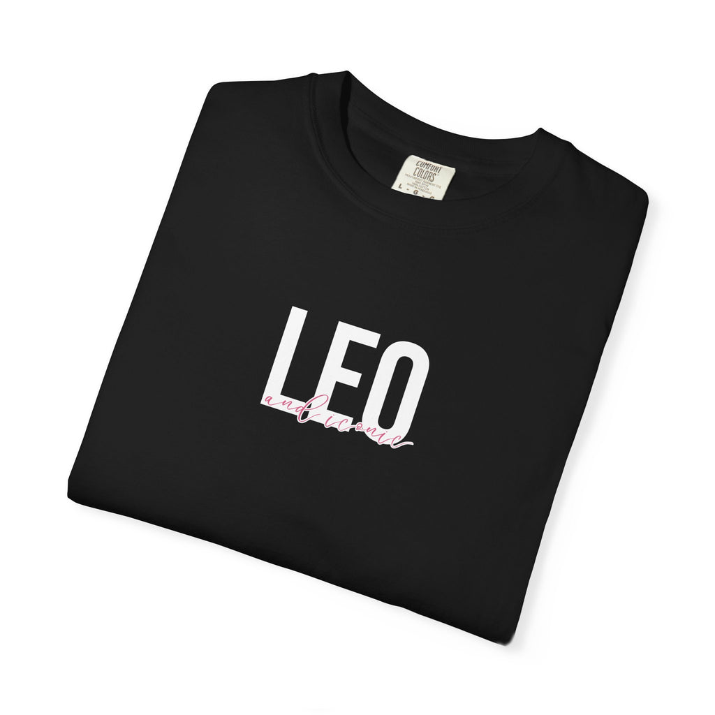 ♌ Leo and Iconic — Comfort Colors Tee