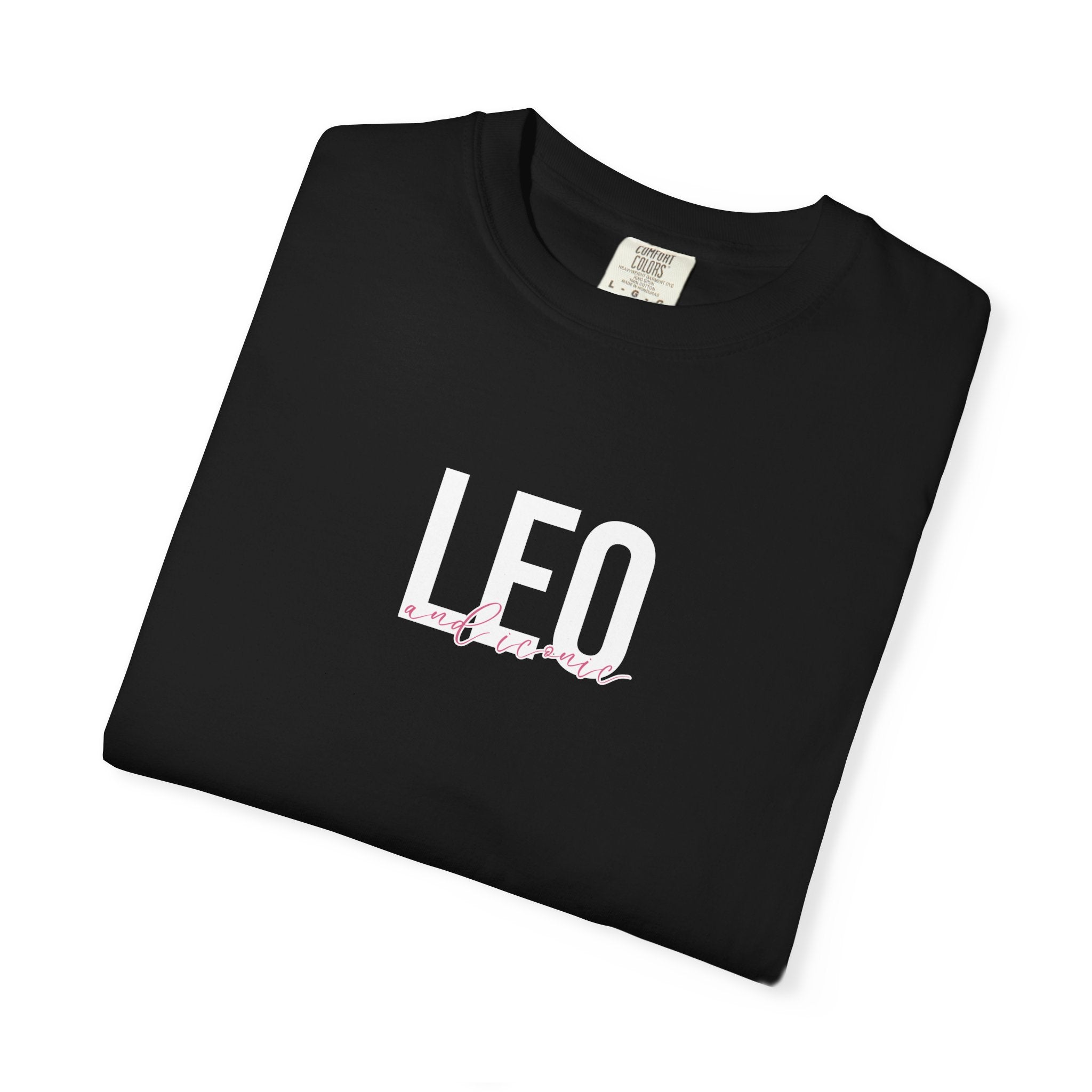 ♌ Leo and Iconic — Comfort Colors Tee