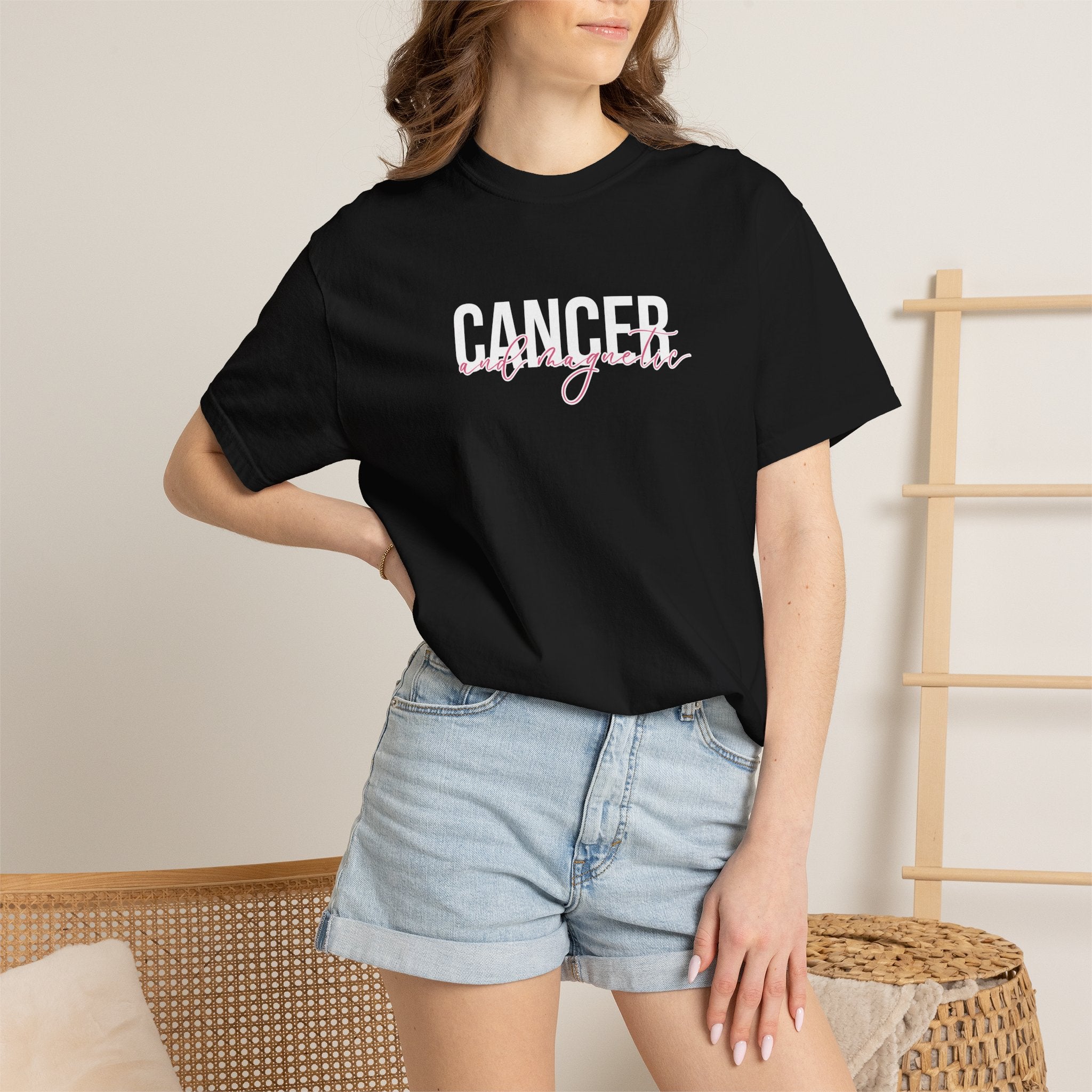 ♋ Cancer and Magnetic — Comfort Colors Tee