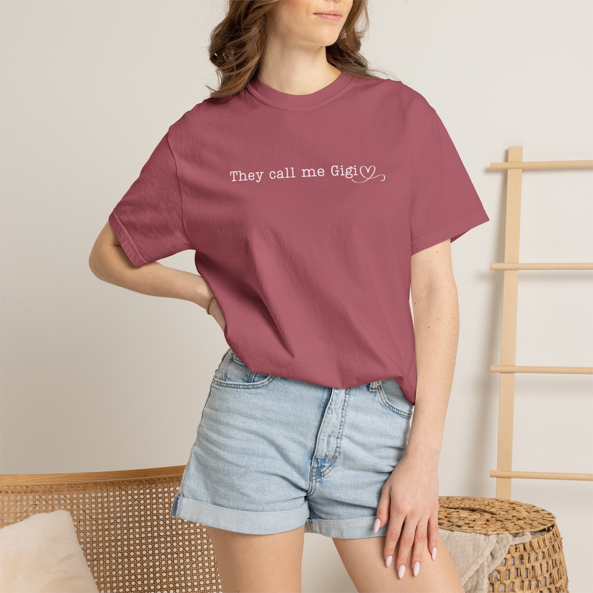 They Call Me Gigi - Comfort Colors Tee