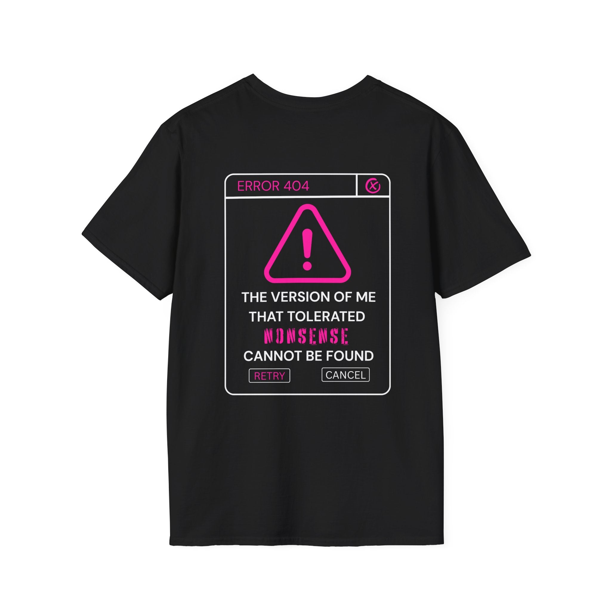 Error 404 - Nonsense Not Found Tee