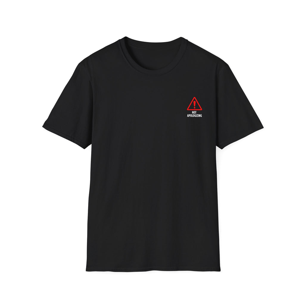 Men's Graphic Tee - Not Apologizing – Boundaries in Bold
