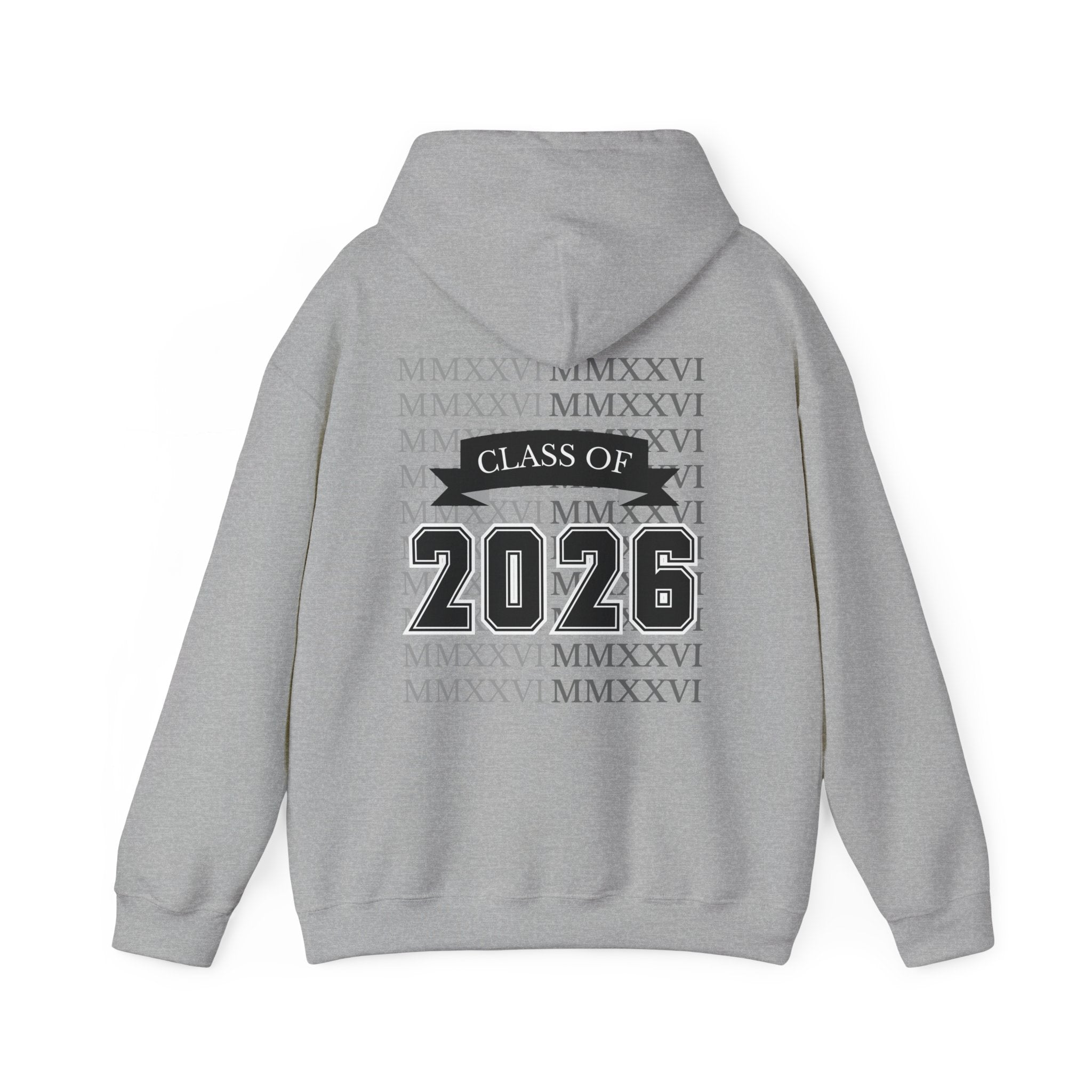 Class of 2026 Hoodie – Roman Numerals Edition