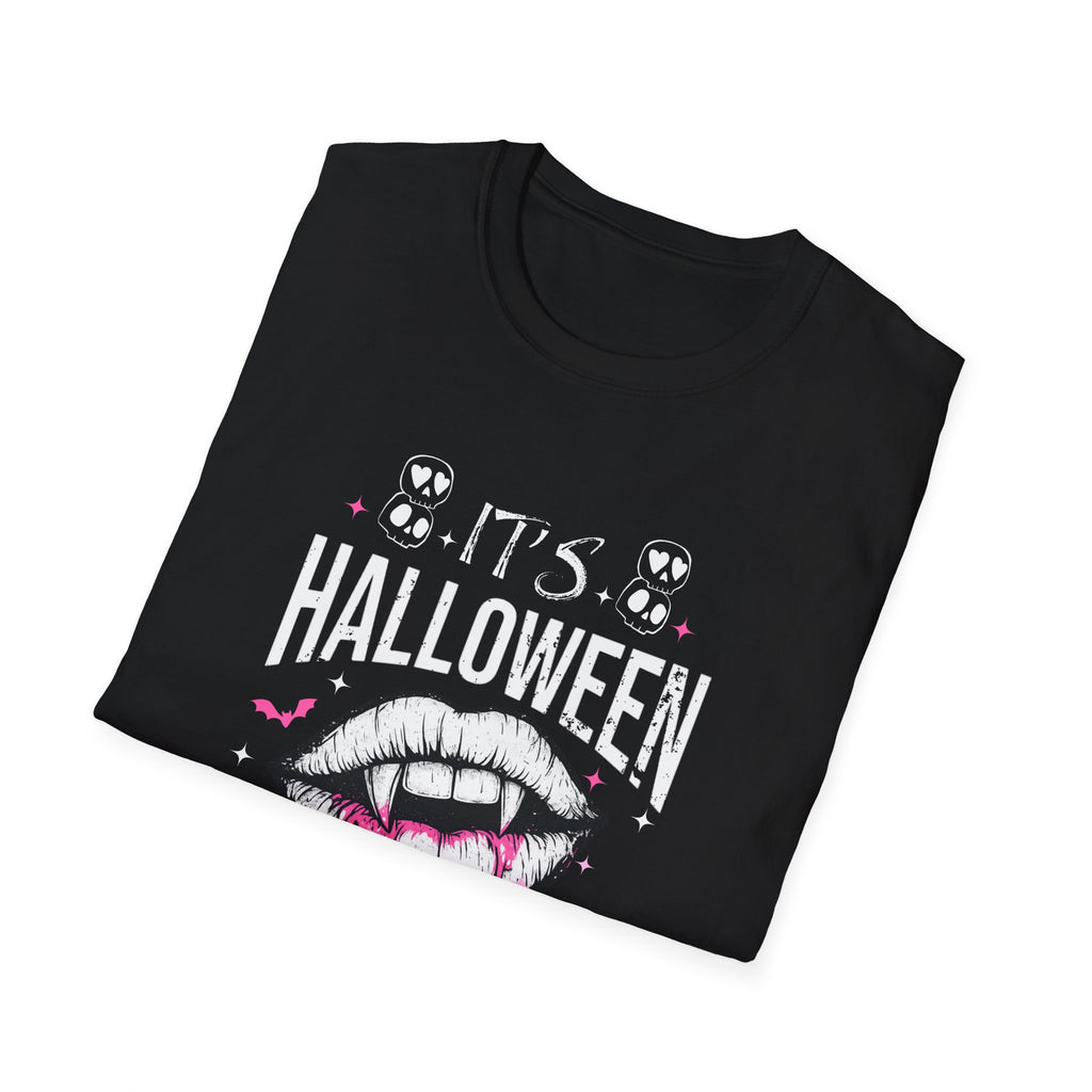 It’s Halloween, Bitches Tee – Bold Vampire Lips Edition