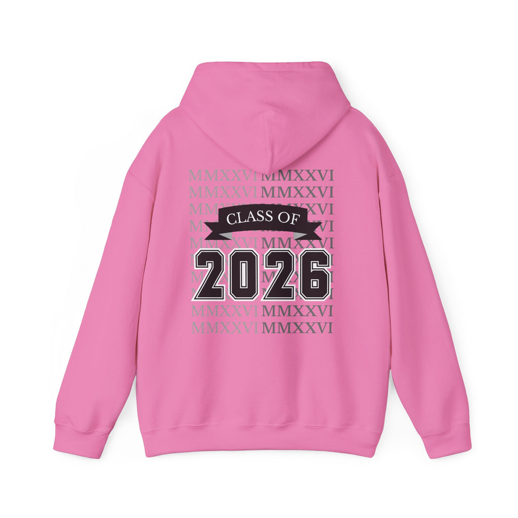 Class of 2026 Hoodie – Roman Numerals Edition