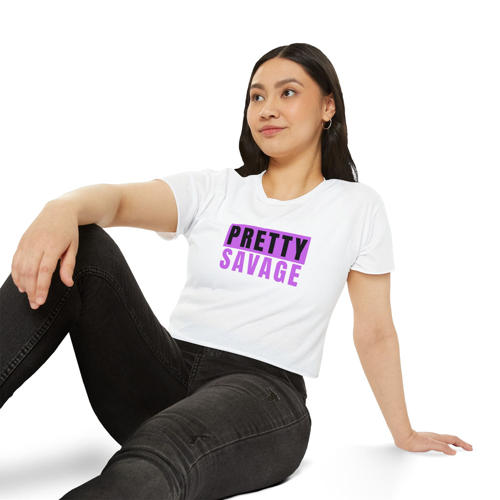 Pretty Savage Festival Crop Tee