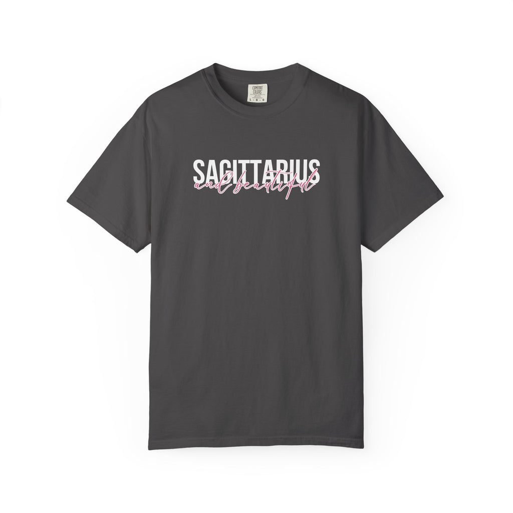 ♐ Sagittarius and Beautiful — Comfort Colors Tee